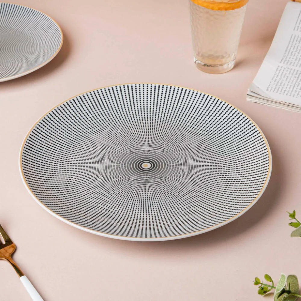 Mysa Printed Ceramic Dinner Plate 10 Inch - Image 3