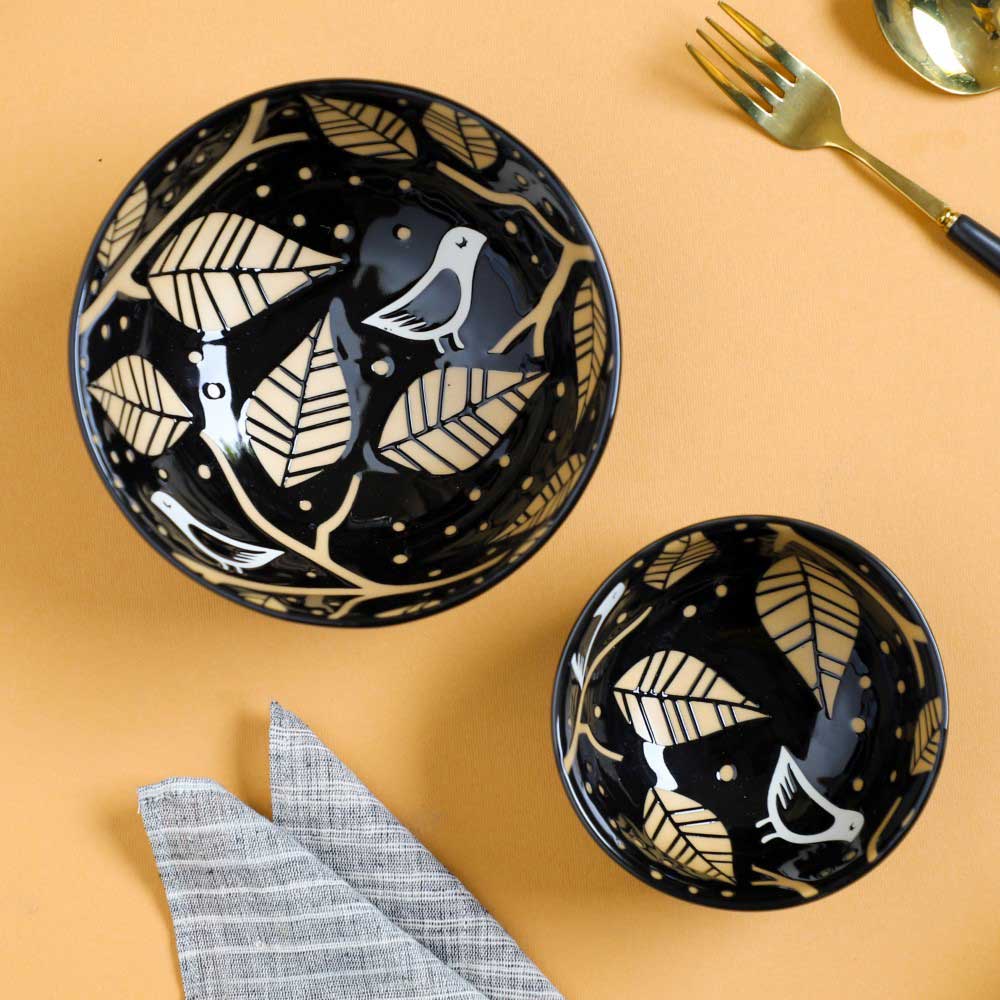 Natura Bowls Black - Image 24