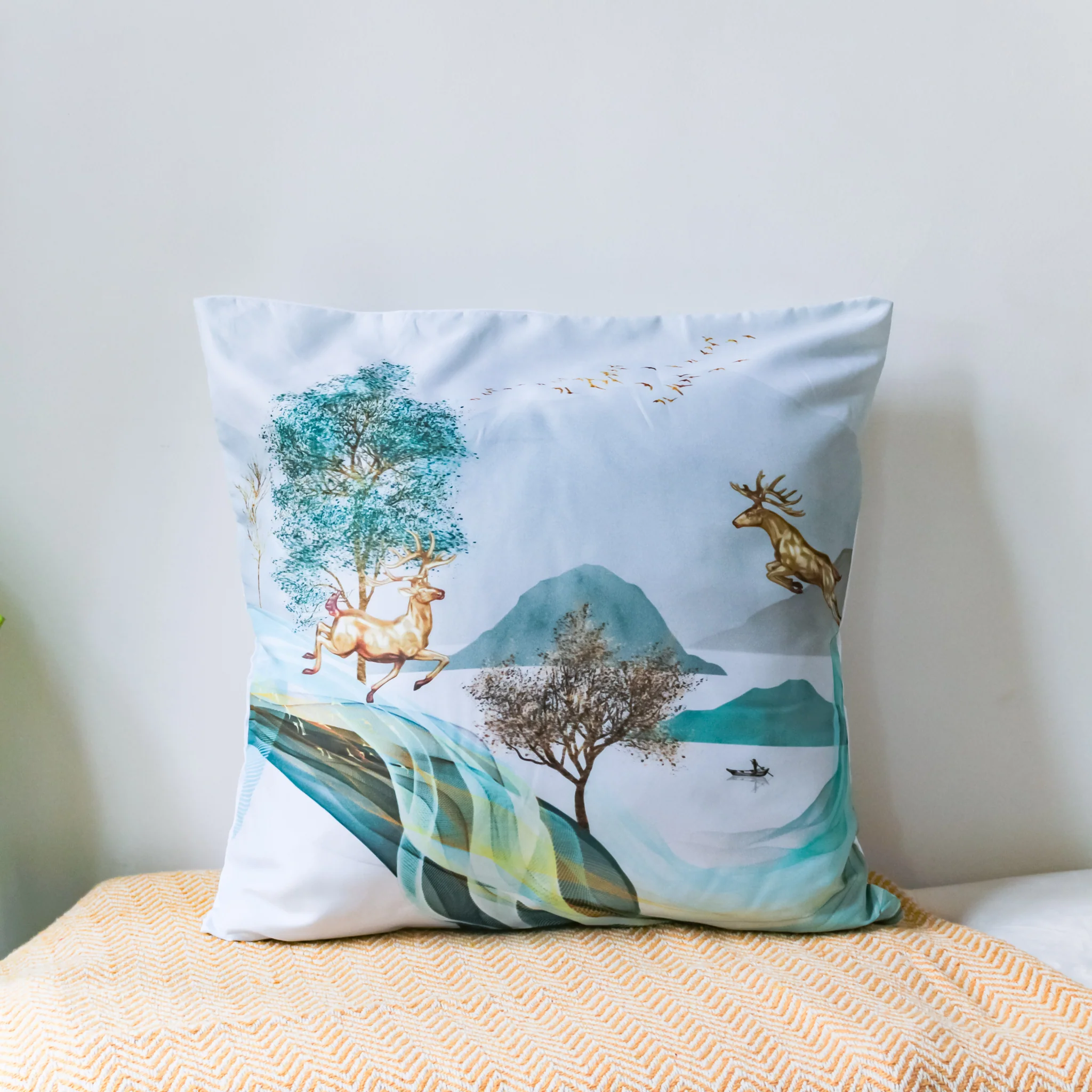 Natural Linen Cushion Cover - Image 2