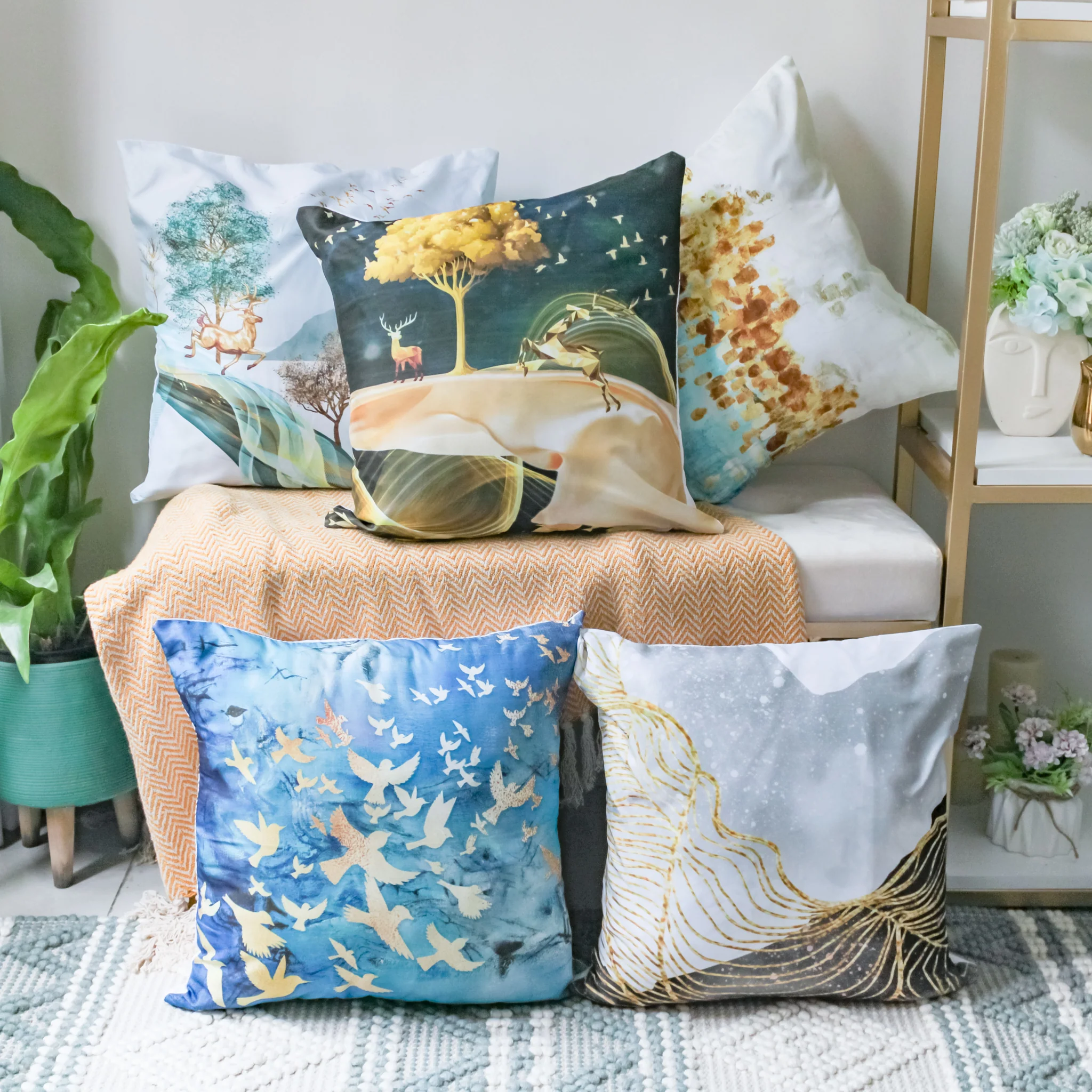 Natural Linen Cushion Cover - Image 8