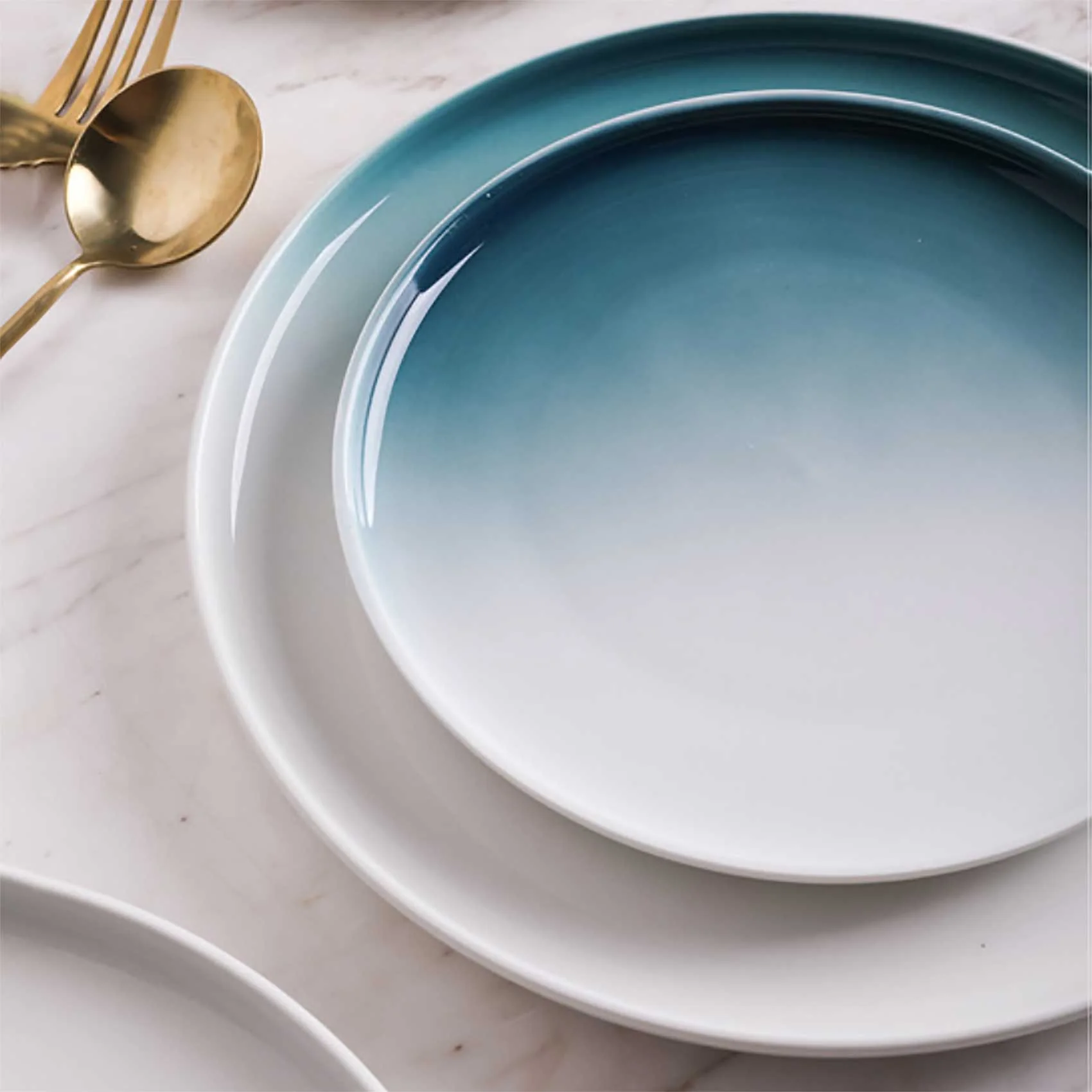 Navy Blue Snack Plate - Image 10