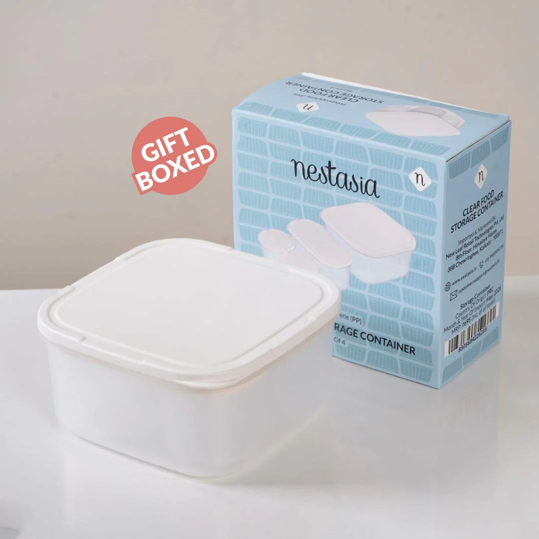 Nestable Food Storage Container Set Of 4 2150ml - Image 9