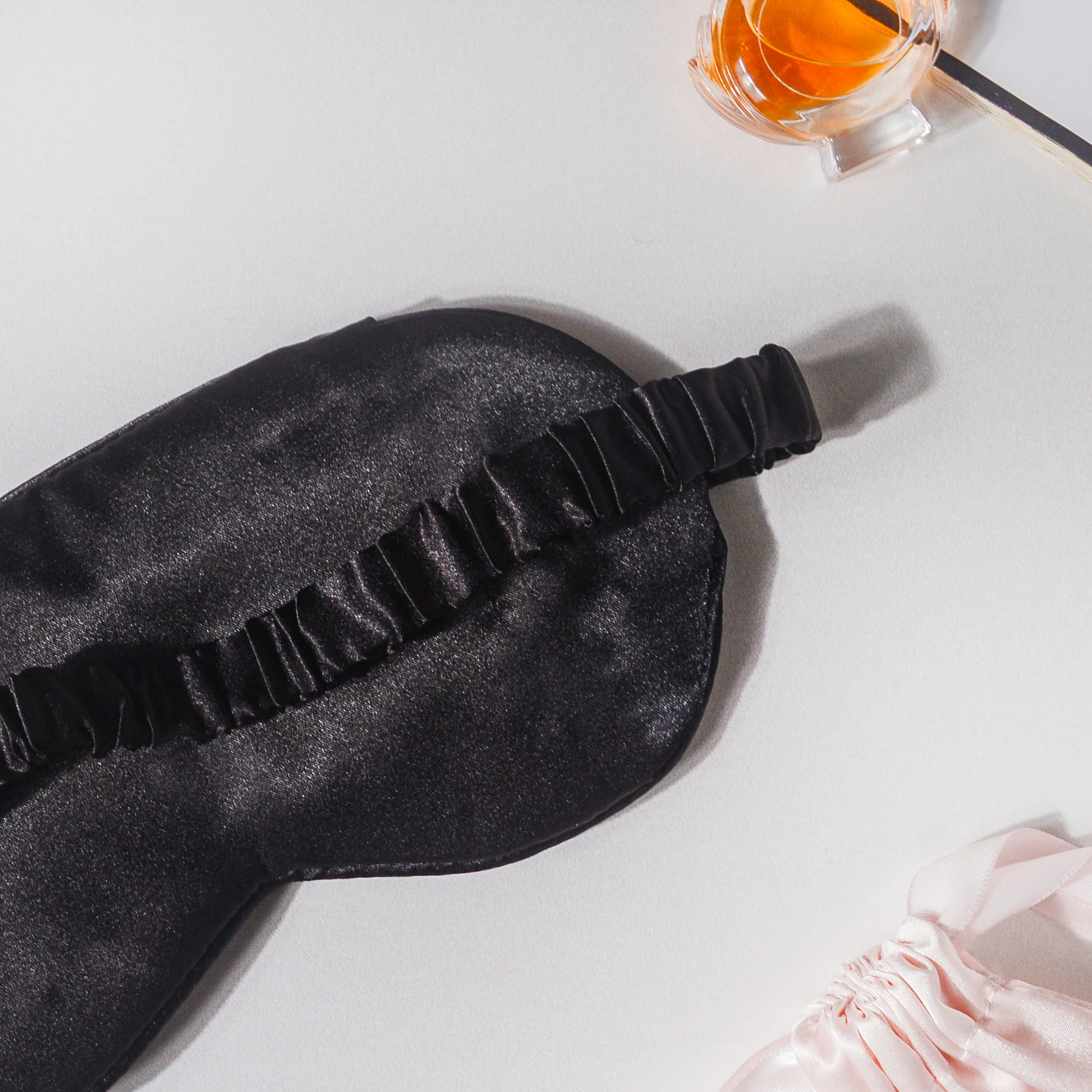 Night Sky Black Travel Eye Mask - Image 5