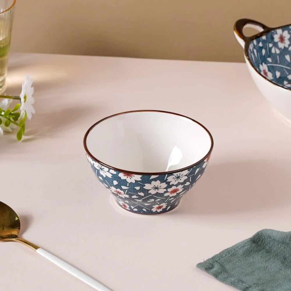 Nimono Ceramic Soup Bowl 4.5 Inch 300 ml - Image 5