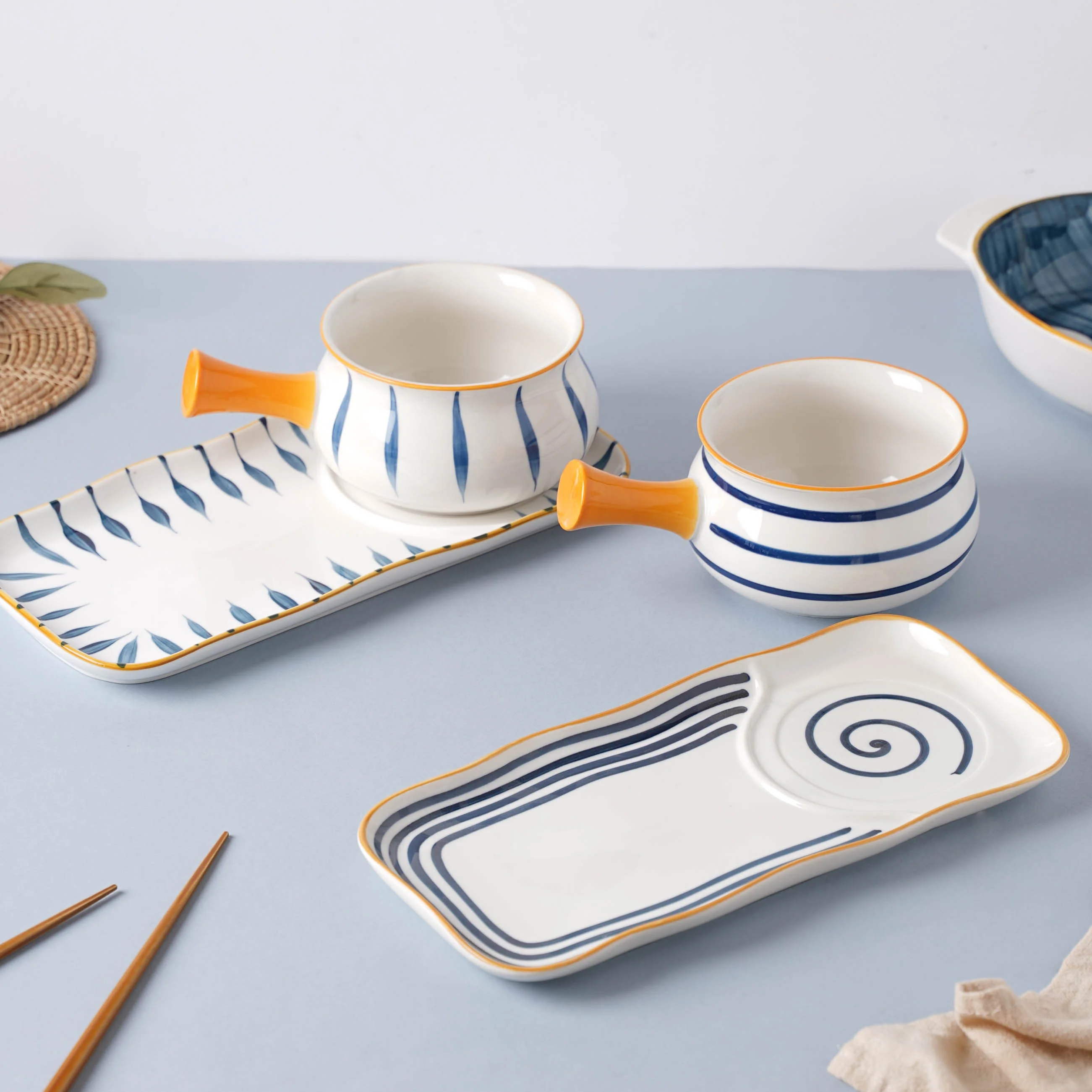 Nitori Pot and Plate Set - Image 3