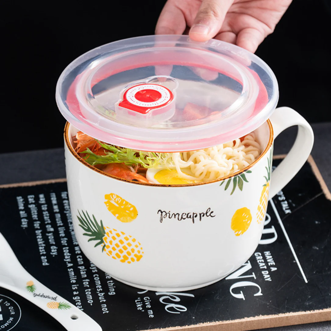 Noodle Cup With Lid - Image 4