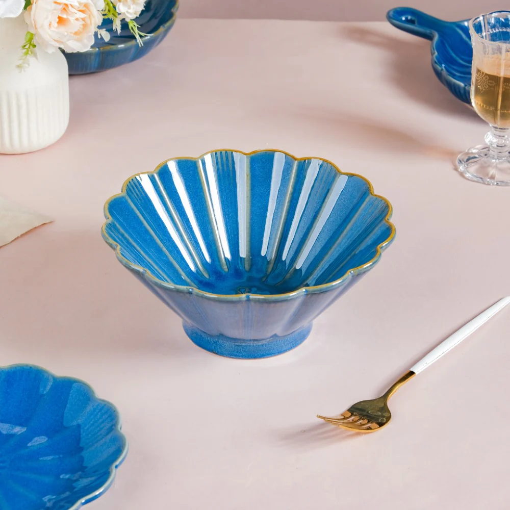 Ocean Ramen Bowl Blue Small 550ml - Image 7
