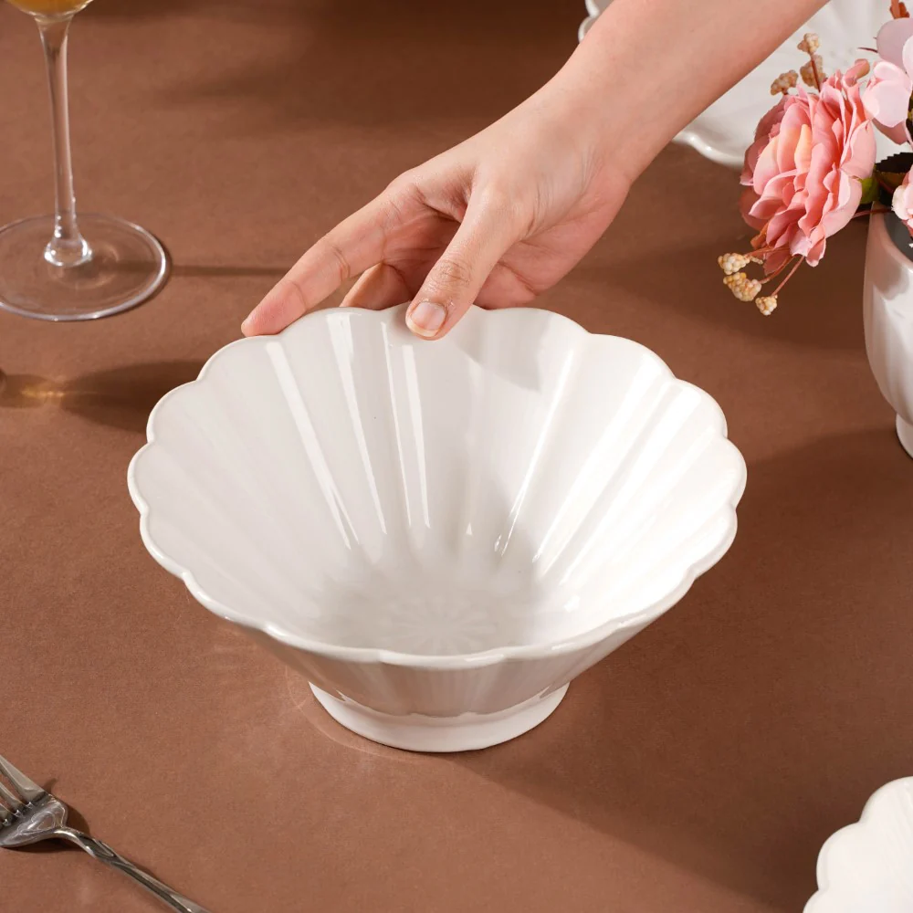 Ocean Ramen Bowl White Large 1L - Image 3