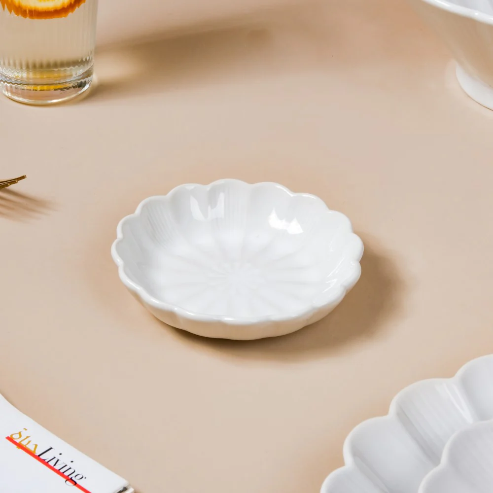 Ocean White 27 Piece Dinner Set For 6 - Image 8
