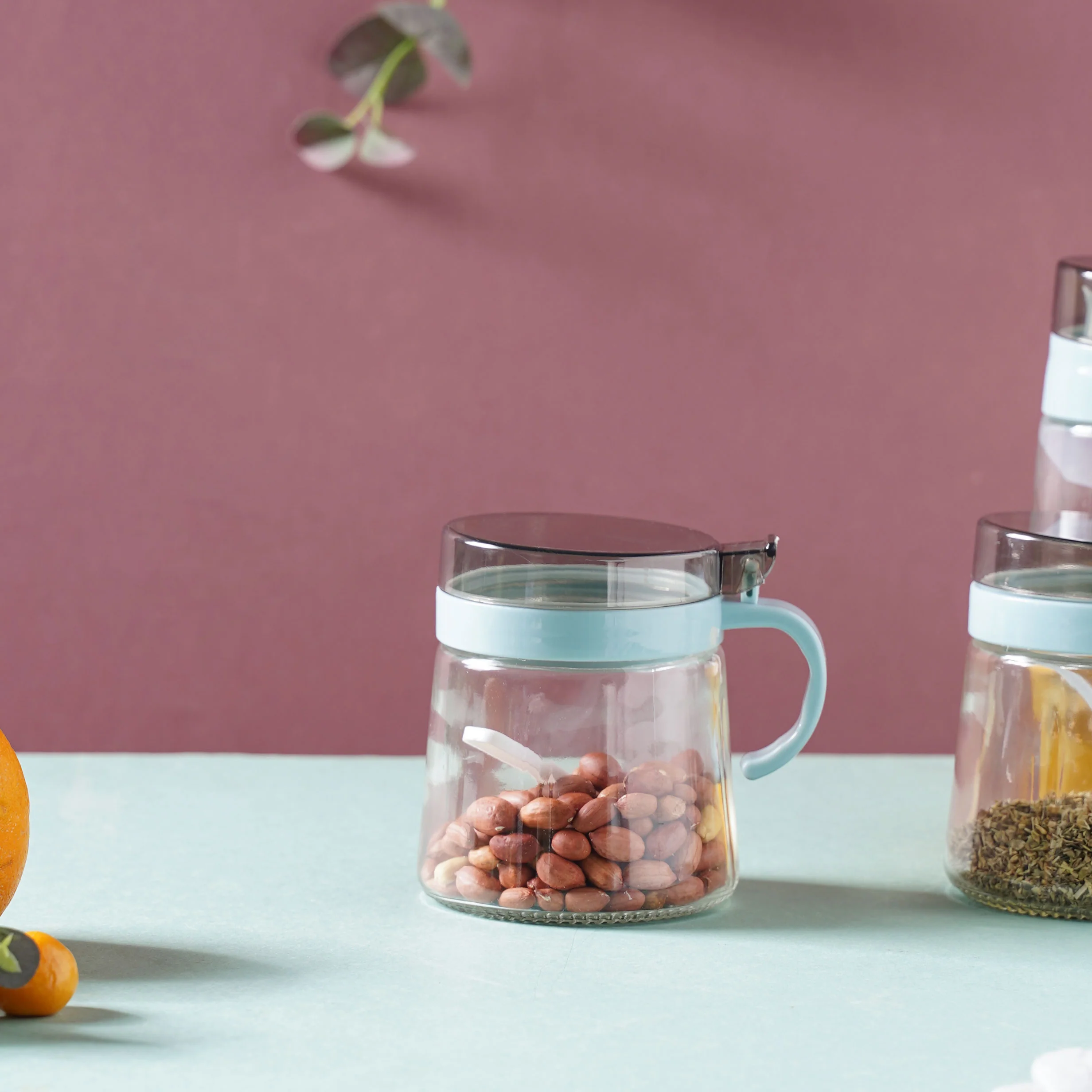 Oil Pot and Jars Set of 3 - Image 6