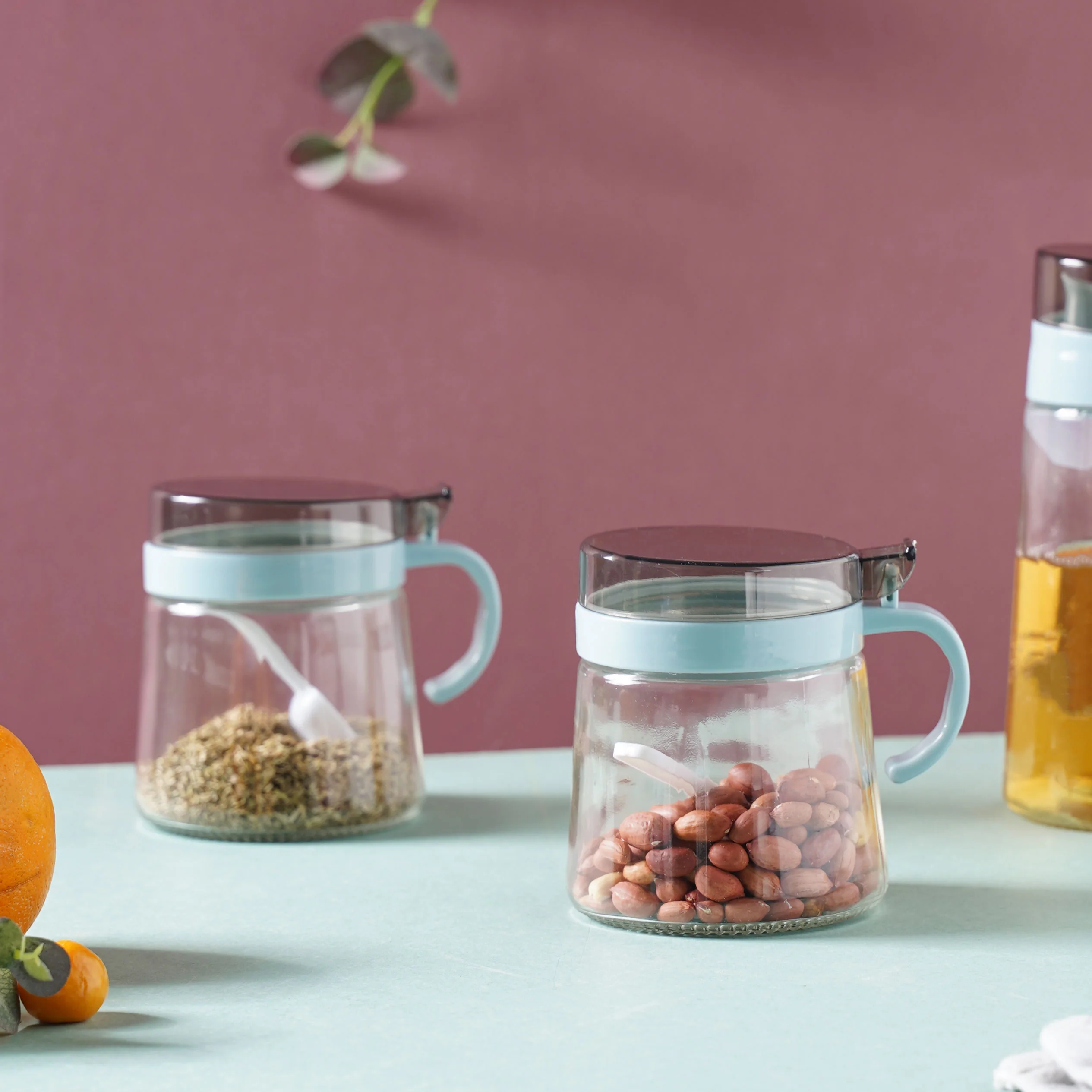 Oil Pot and Jars Set of 3 - Image 7