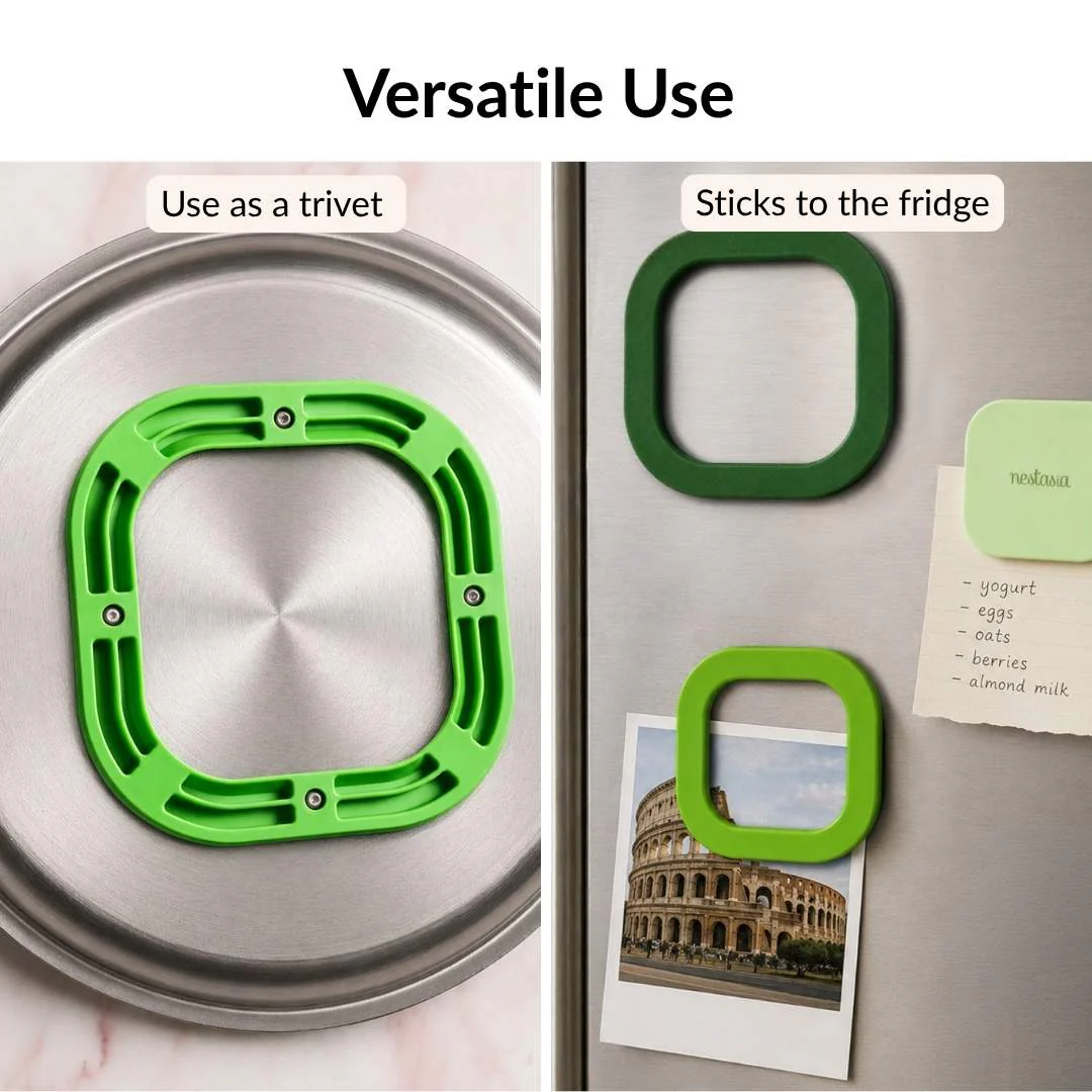 Ombre Green Magnetic Trivet Set Of 3 - Image 5