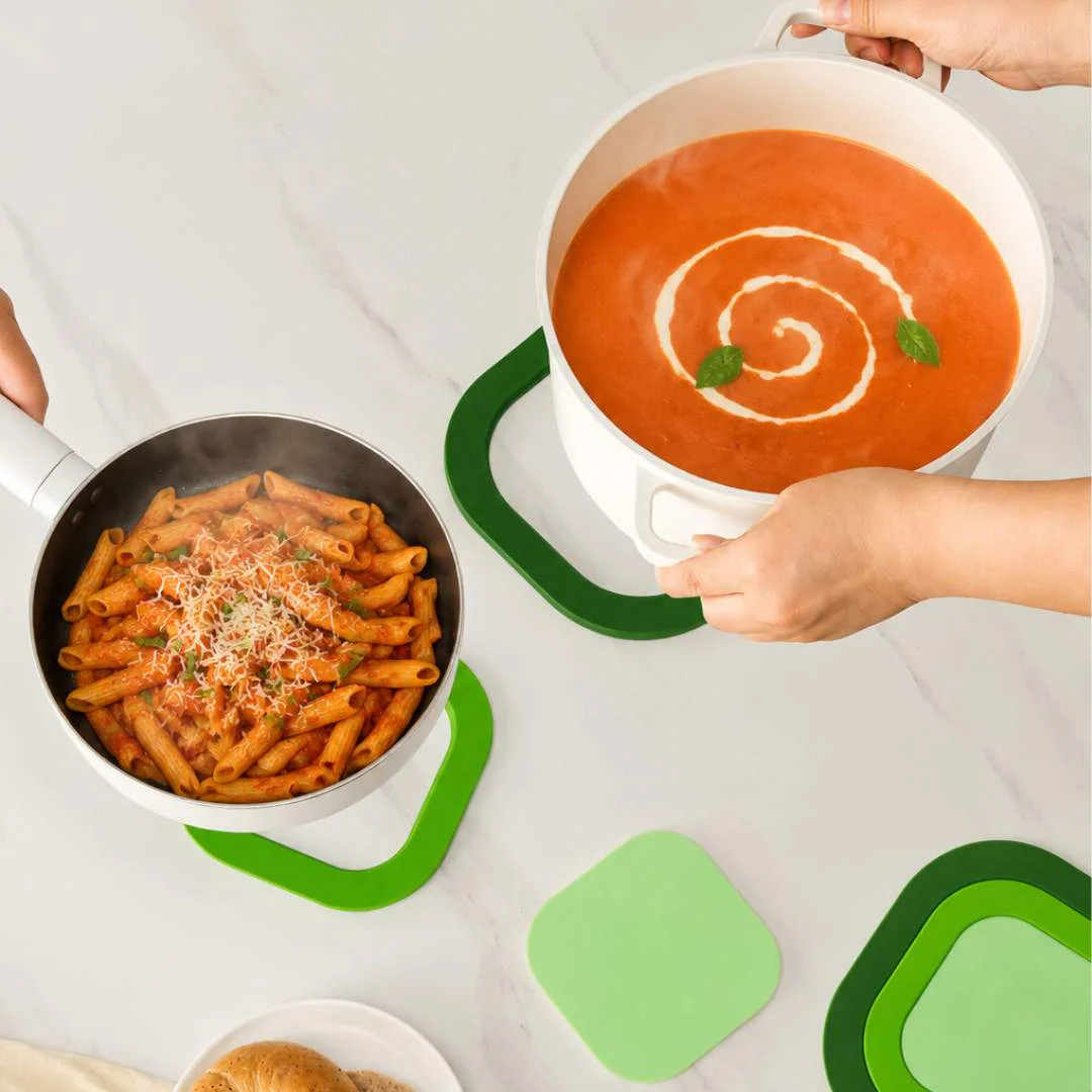 Ombre Green Magnetic Trivet Set Of 3 - Image 9