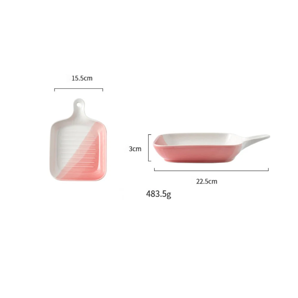 Ombre Plate With Handle - Image 13