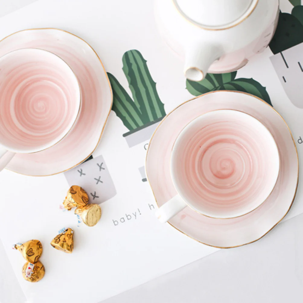 Ombre Tea Set Pink - Image 6