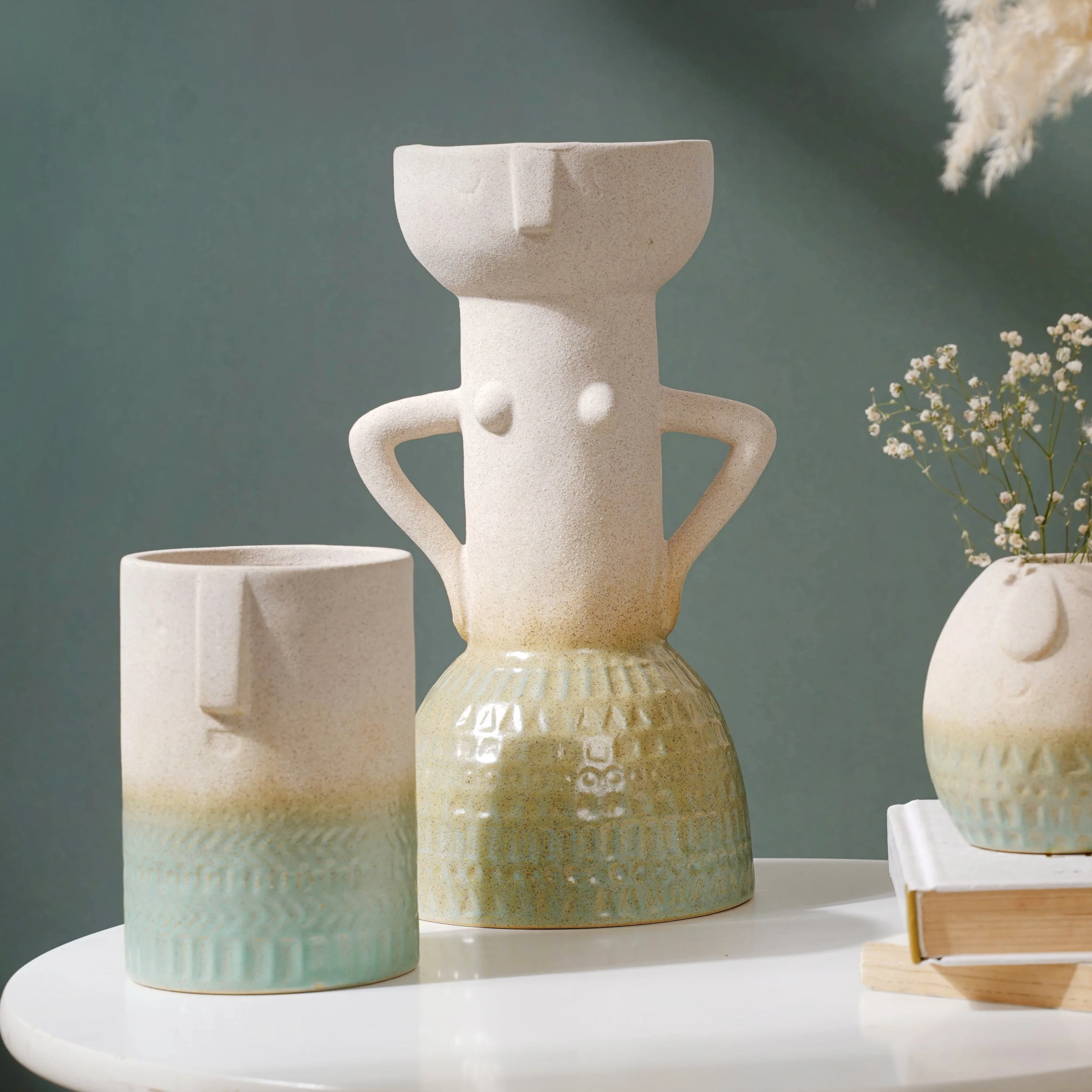 Ombre Textured Flower Pot - Image 10