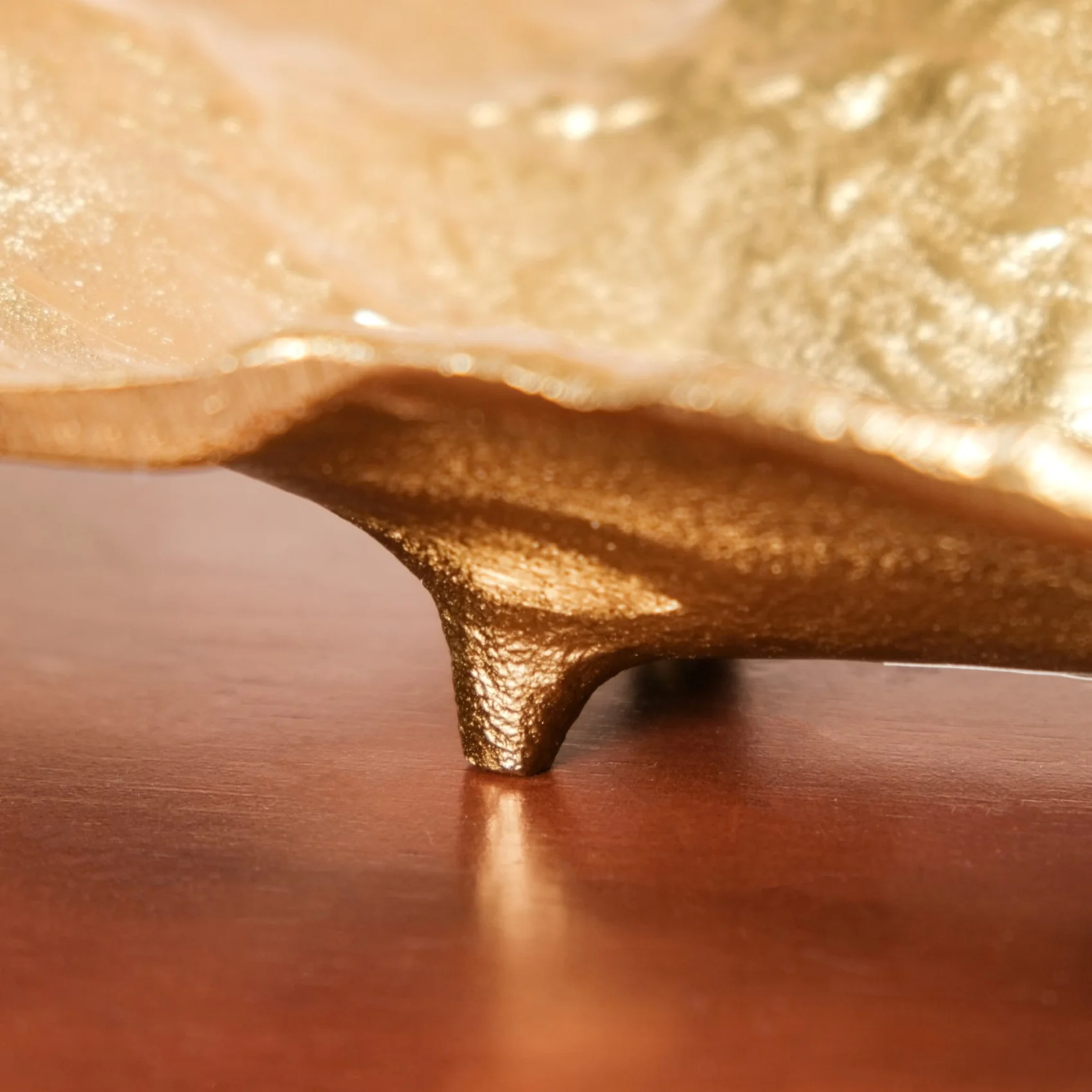 Opulent Abstract Decorative Tray Gold - Image 8