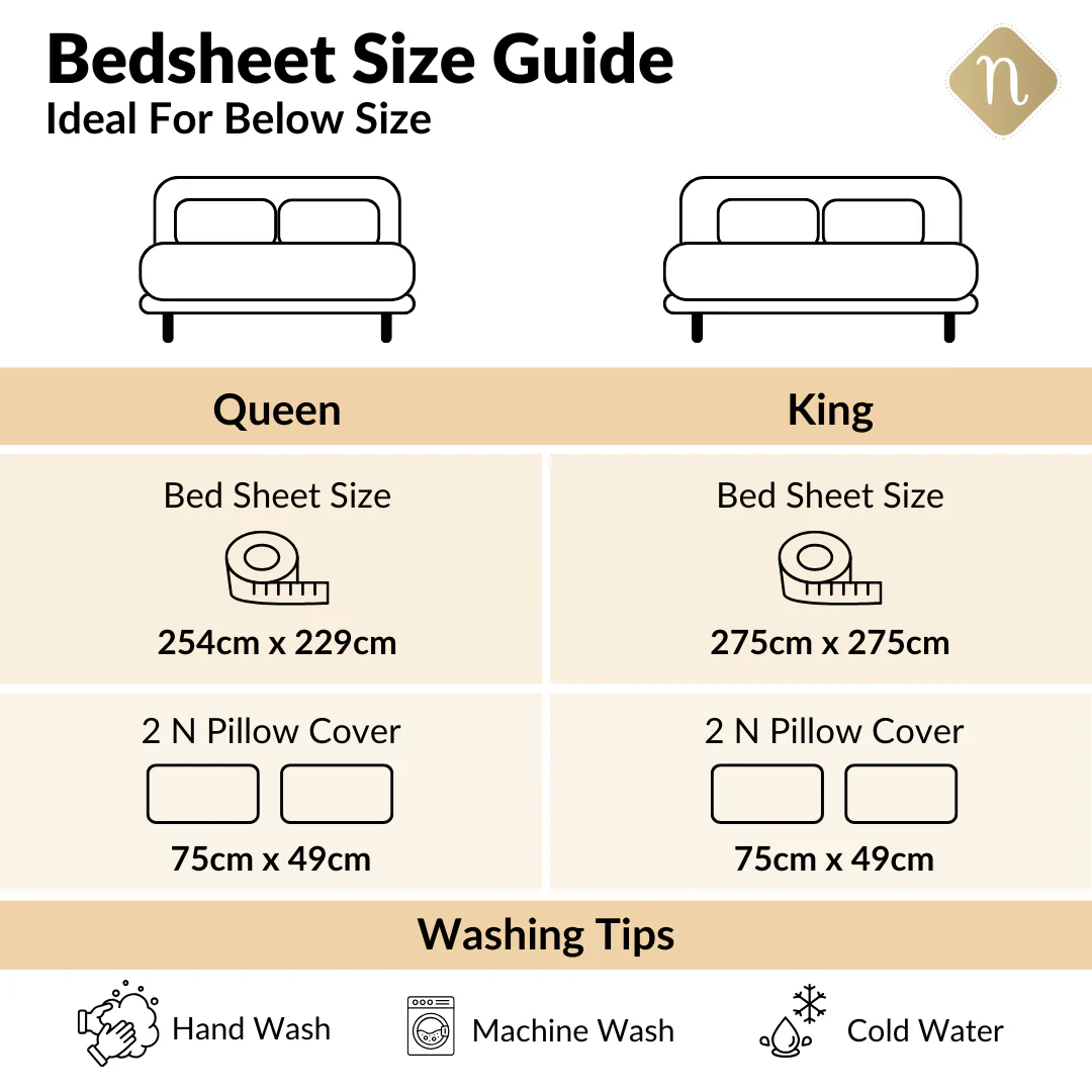Orchid Grace Queen Size Bedding Set 254x229cm - Image 6