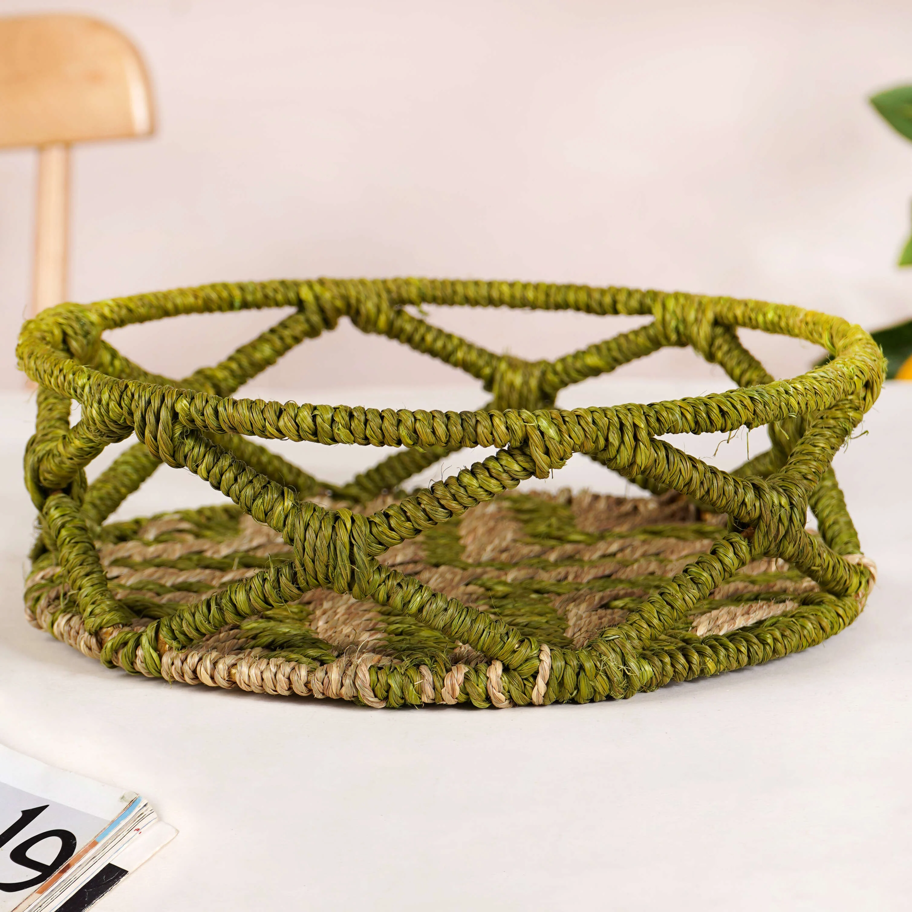 Organic Sabai Grass Kitchen Basket - Image 8