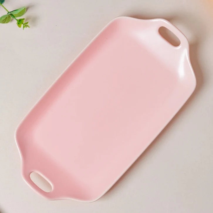 Oven Baking Tray Pink 11.5 Inch - Image 2