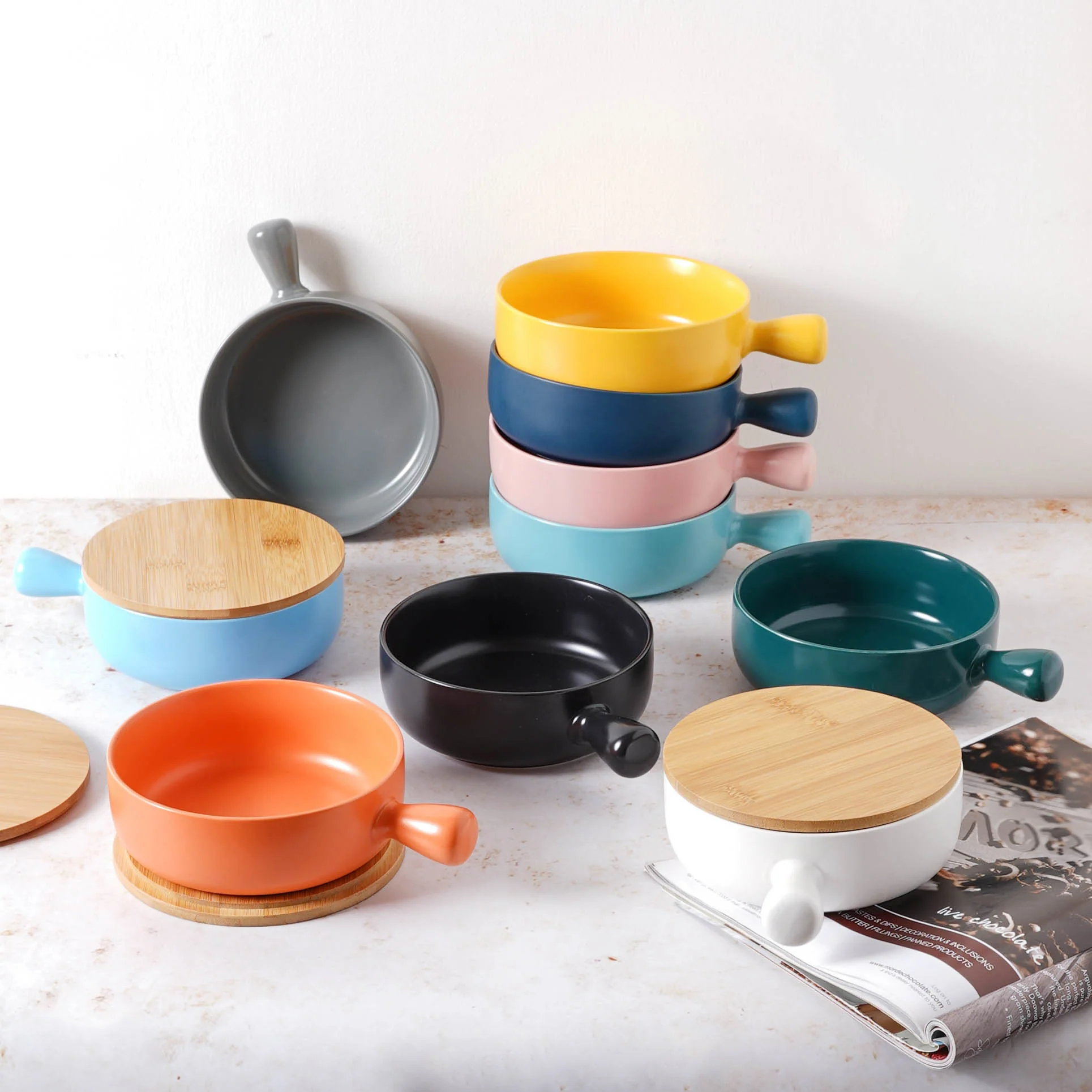 Oven Bowl With Lid - Image 3