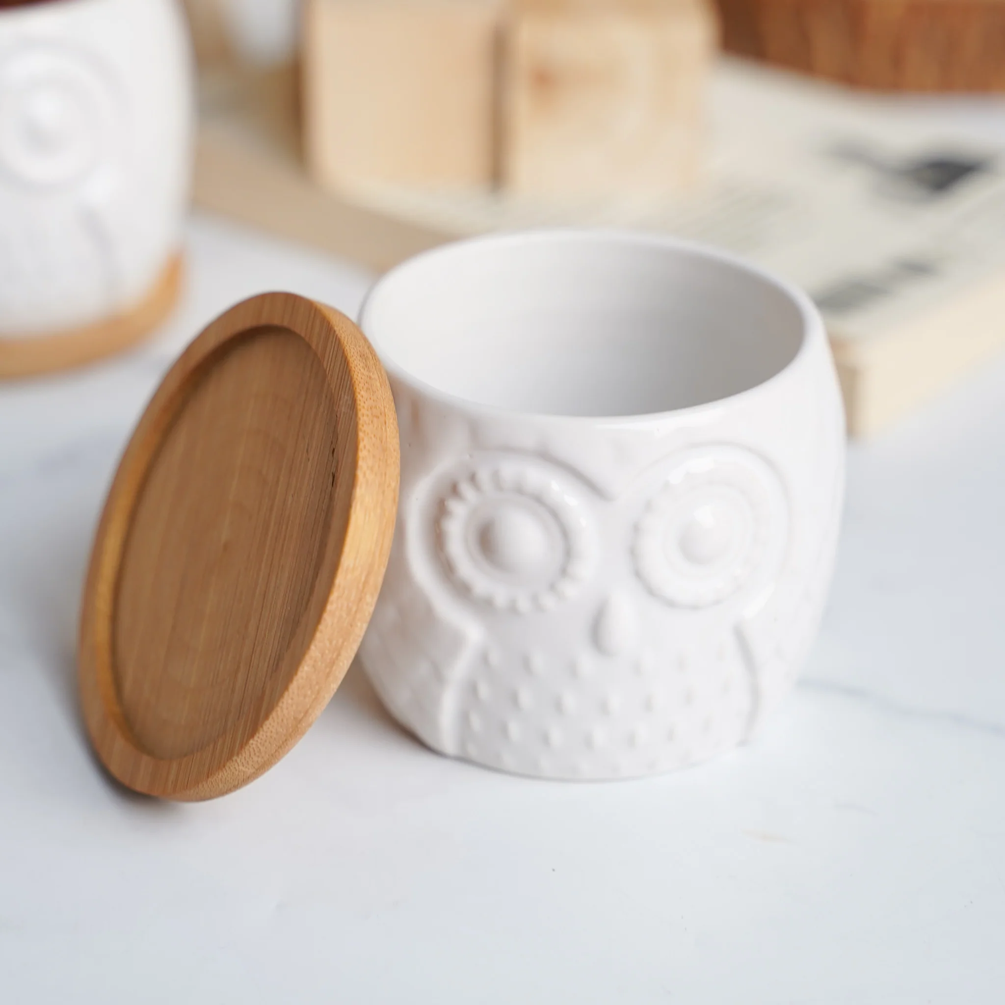 Owl Ceramic Pot - Image 8