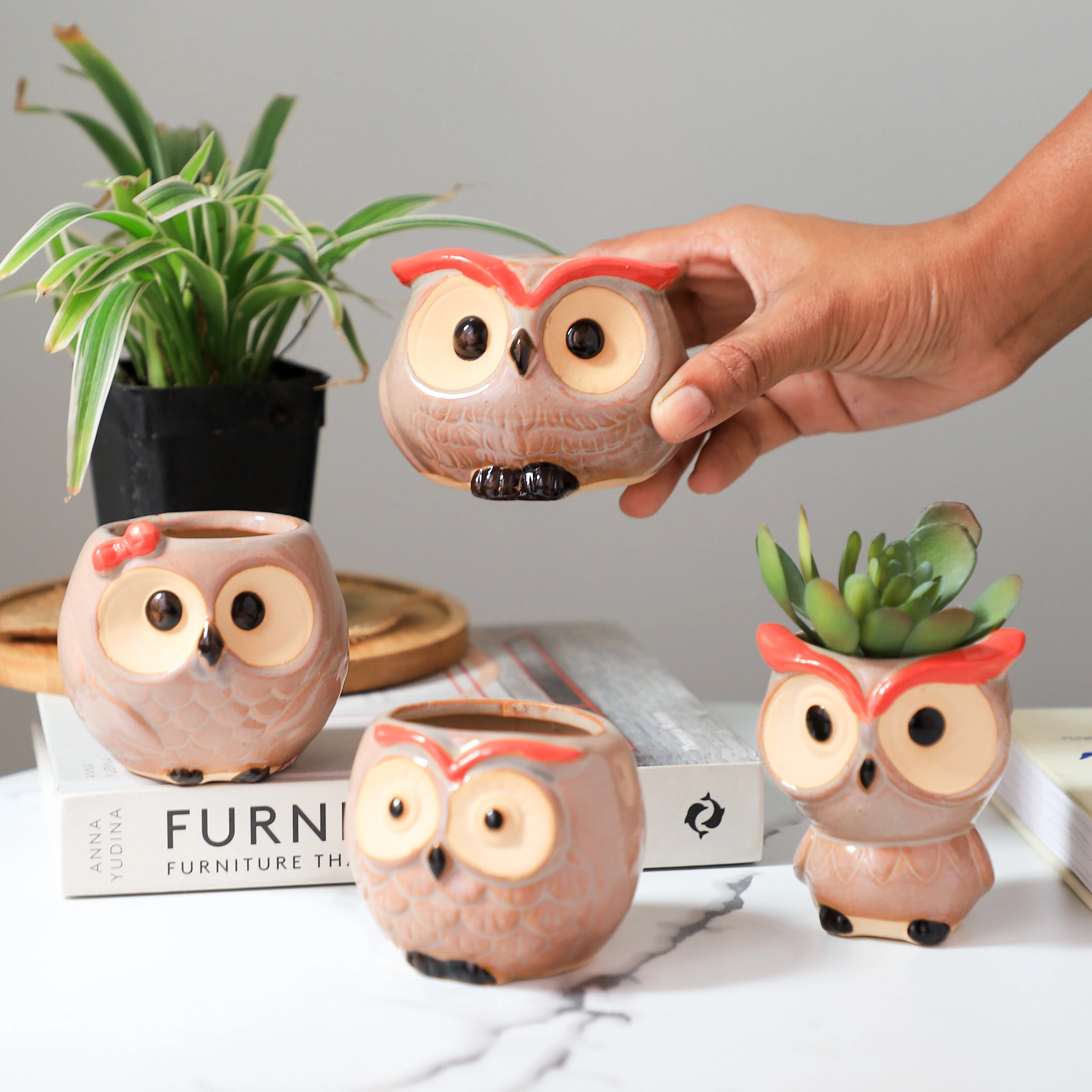 Owl Planter - Image 2