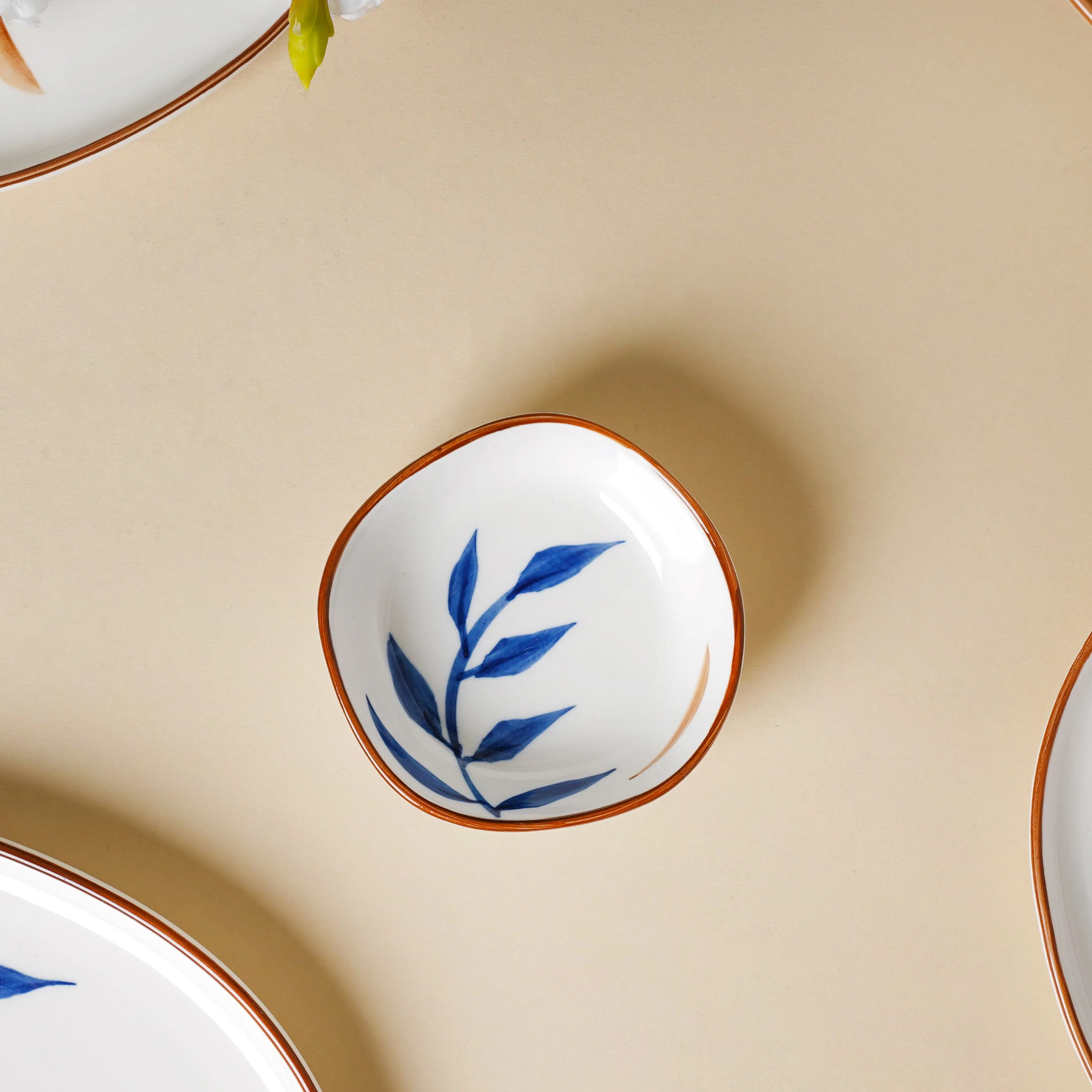 Palm Leaf 27 Piece Dinner Set For 6 - Image 10