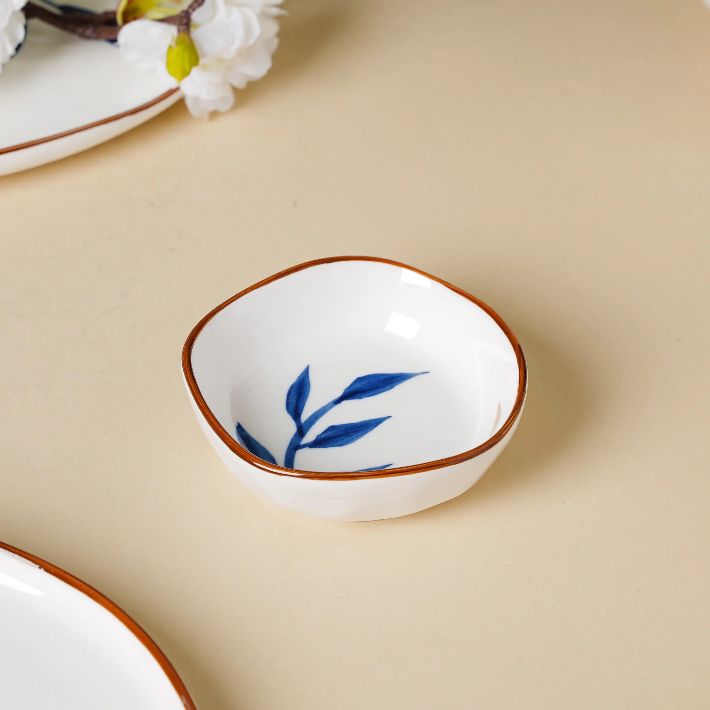 Palm Leaf 27 Piece Dinner Set For 6 - Image 9