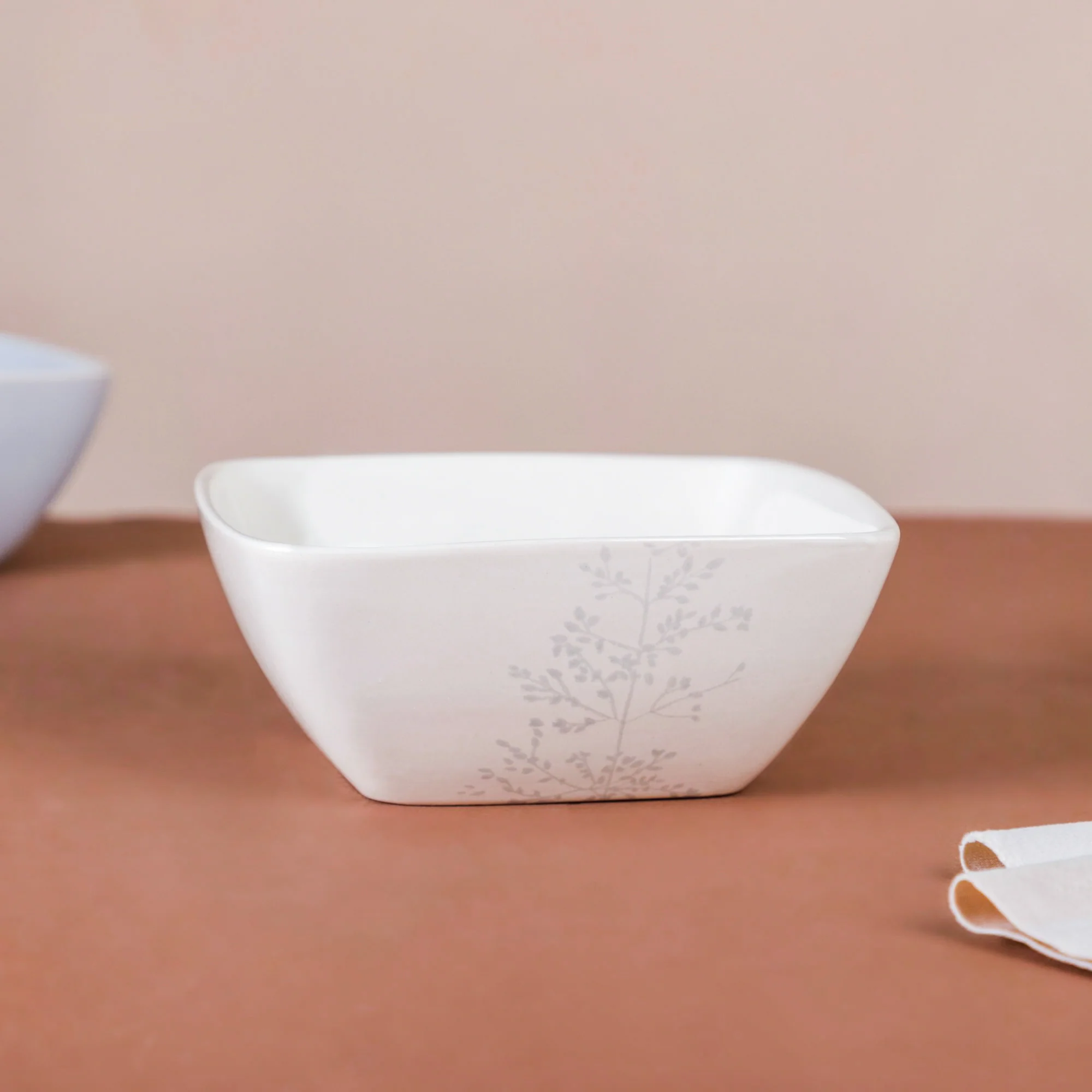 Pandora Sprig Bowl White 6 Inch 600ml - Image 4