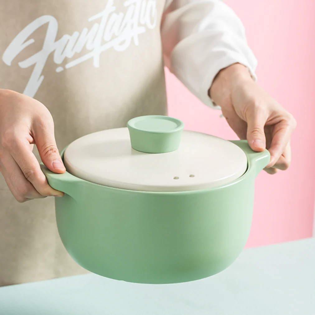 Pastel Green Cooking Pot - Image 5