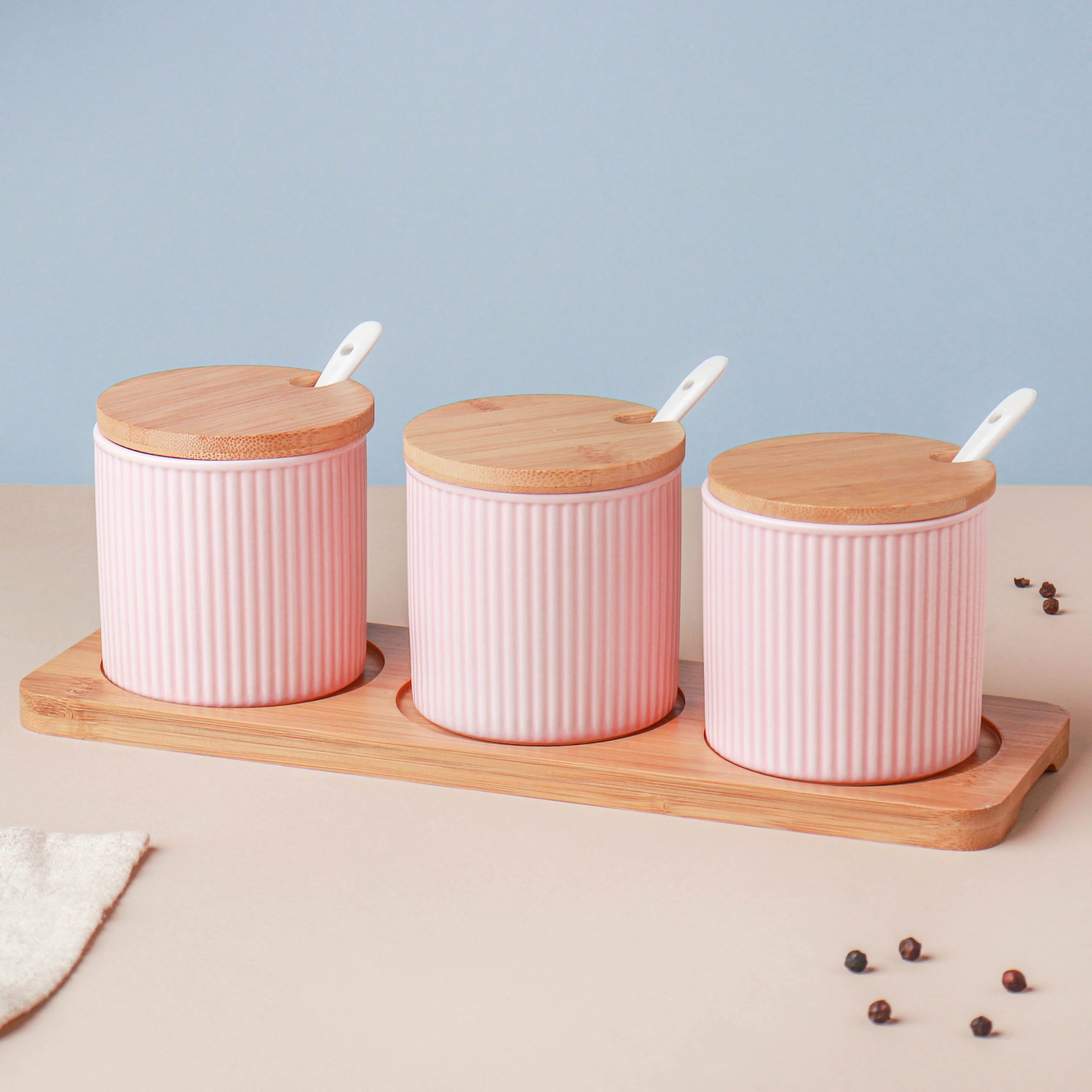 Pastel Spice Jar Set of 3 - Image 2