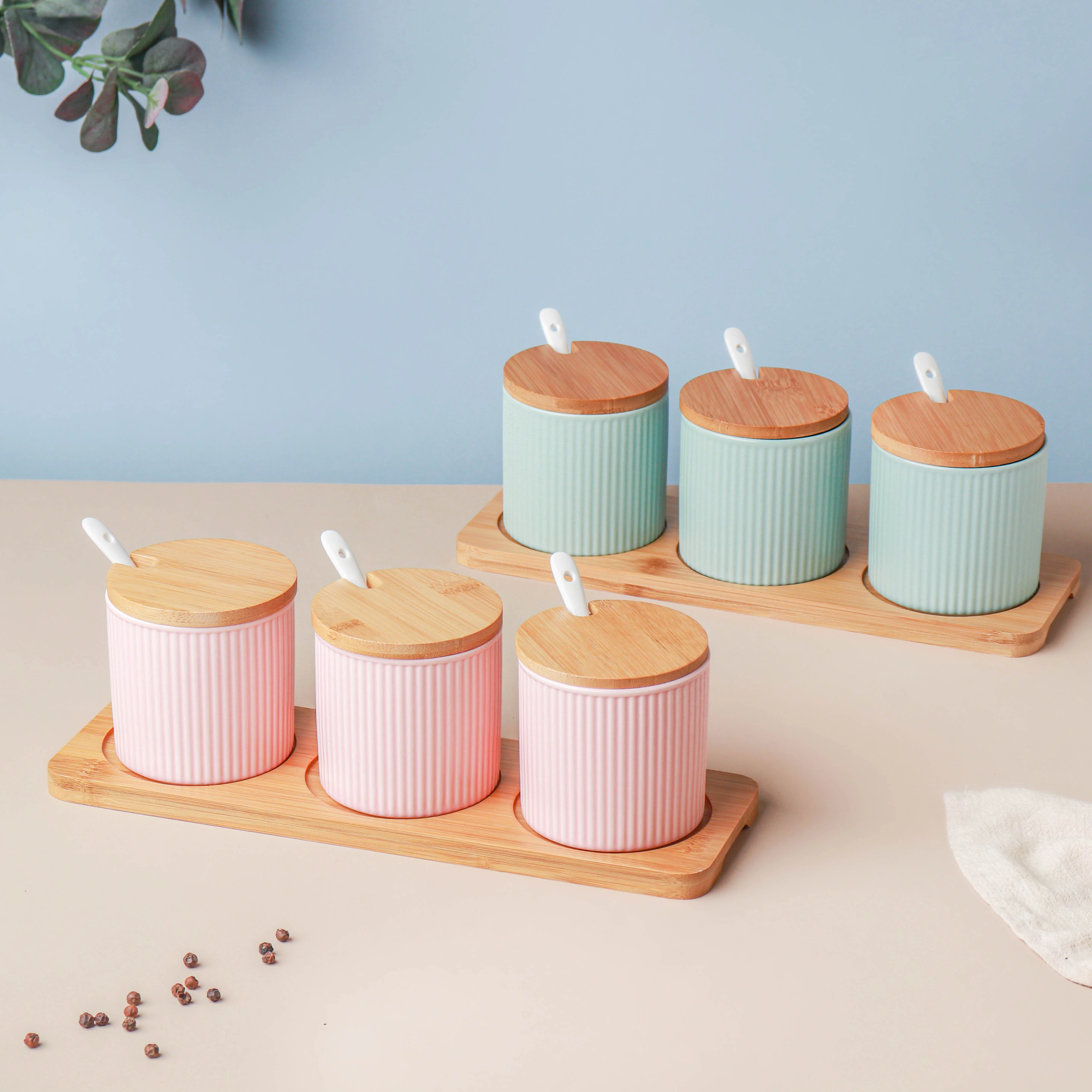 Pastel Spice Jar Set of 3 - Image 5