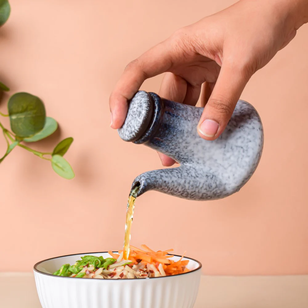 Pebble Glazed Vinegar Pot 150ml - Image 2