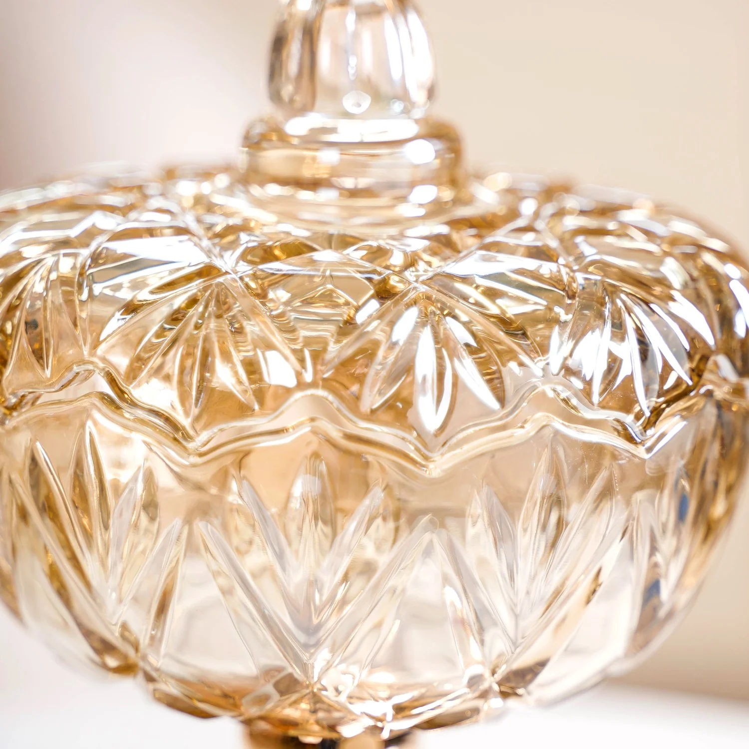 Pedestal Decorative Glass Bowl - Image 7