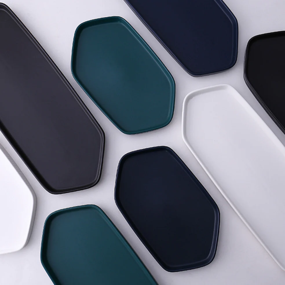 Pentagon Serving Plates - Image 9