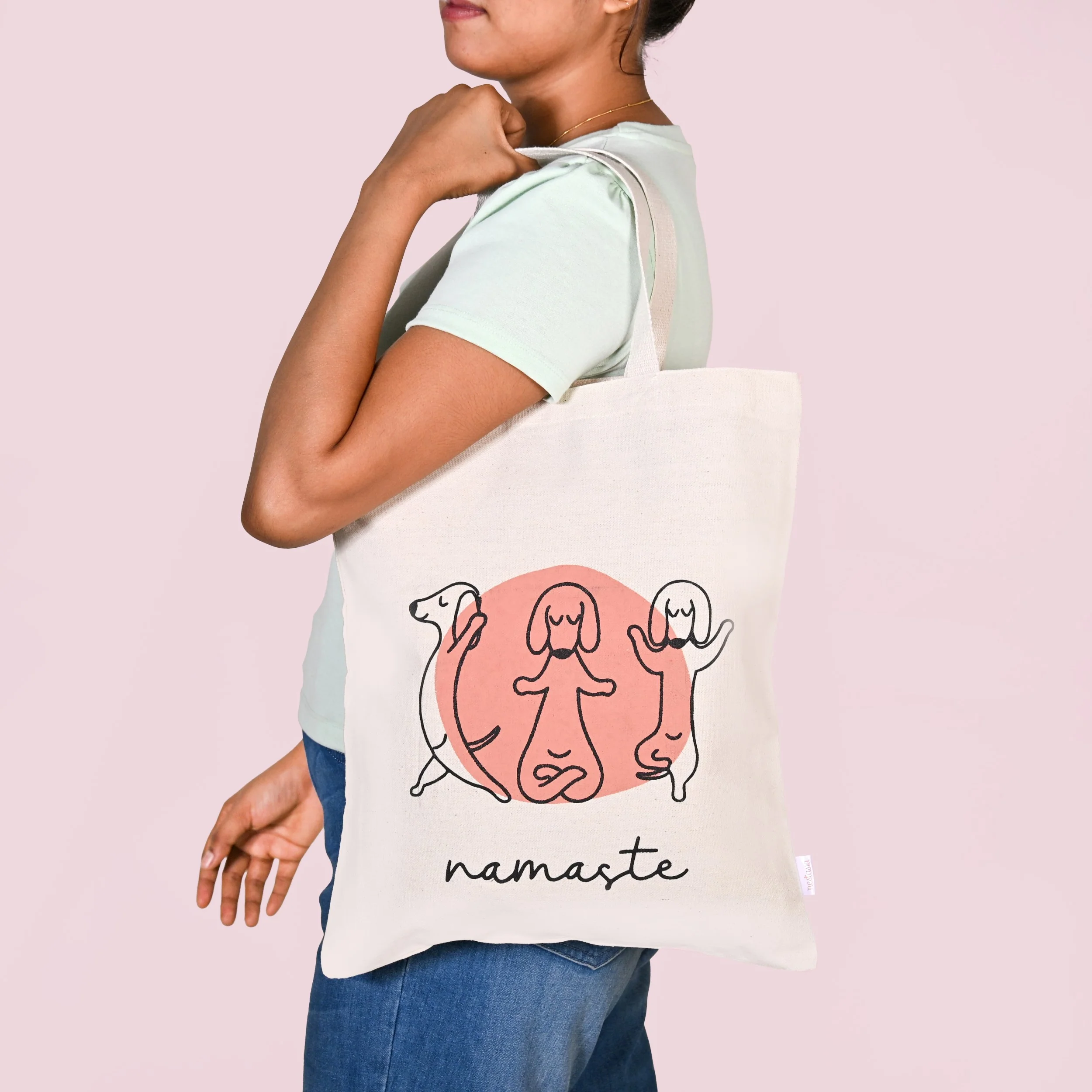 Pet Parent Canvas Tote Bag Set Of 2 - Image 3