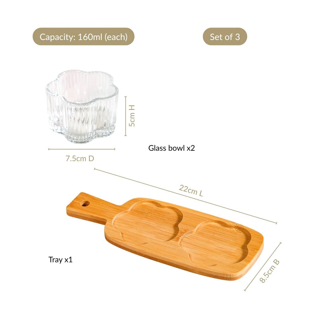 Petalia Platter Set Of 3 - Image 3
