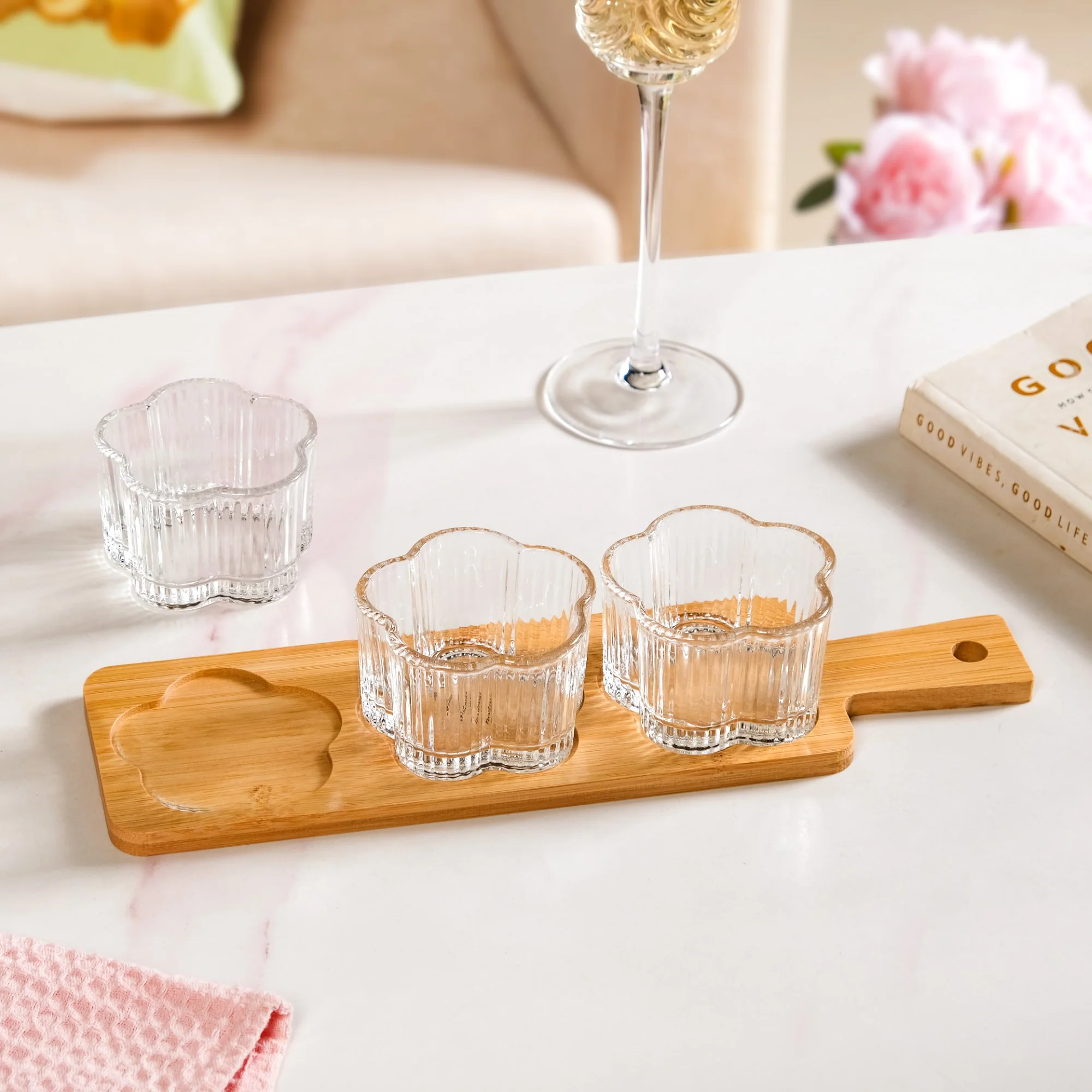 Petalia Platter Set Of 4 - Image 5