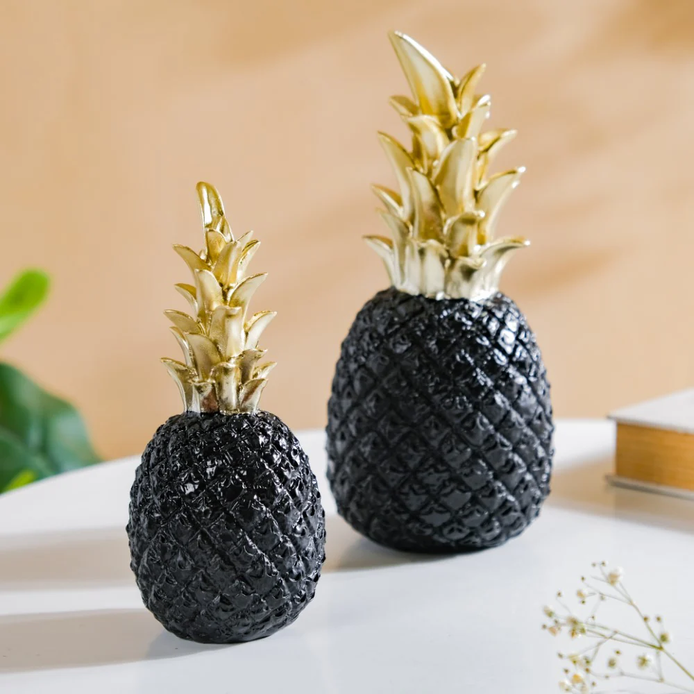 Pineapple Decor Black Medium - Image 7