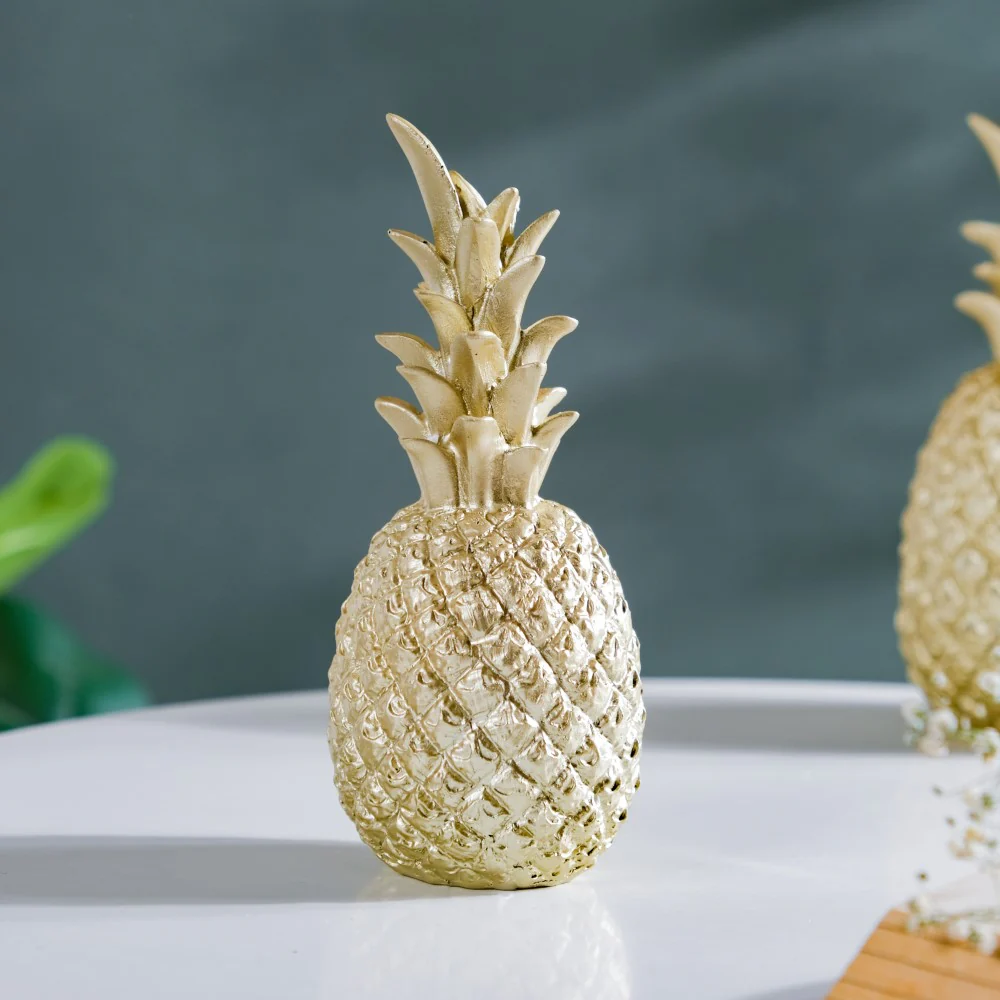 Pineapple Decor Golden Small - Image 3