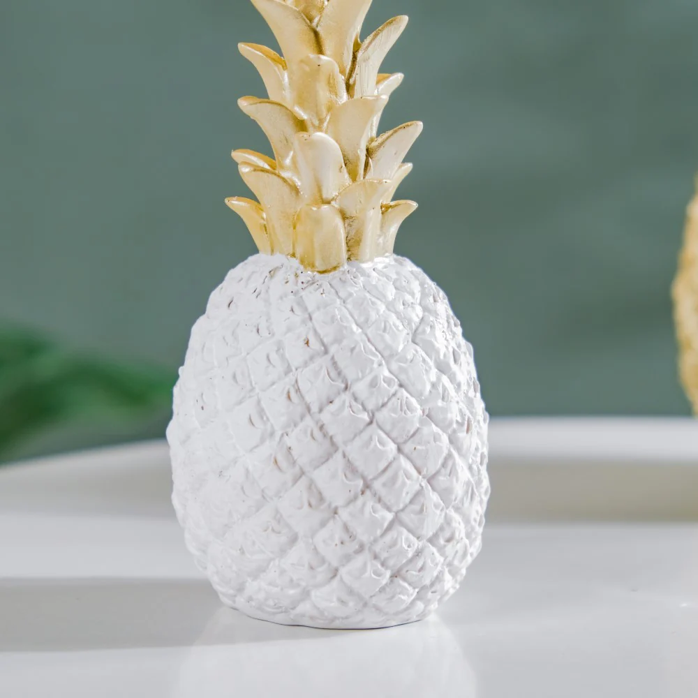 Pineapple Decor White Small - Image 3
