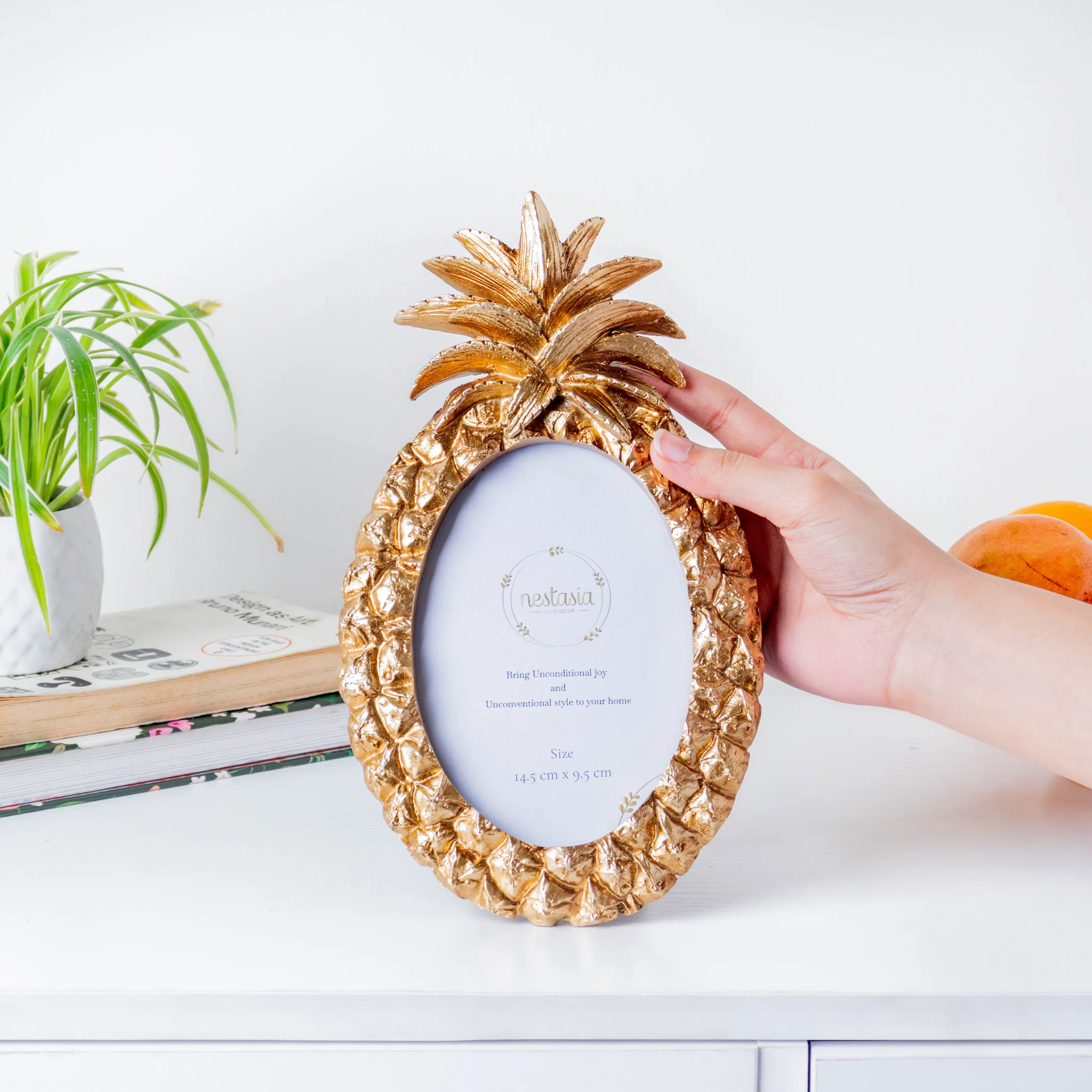 Pineapple Golden Photo Frame - Image 2