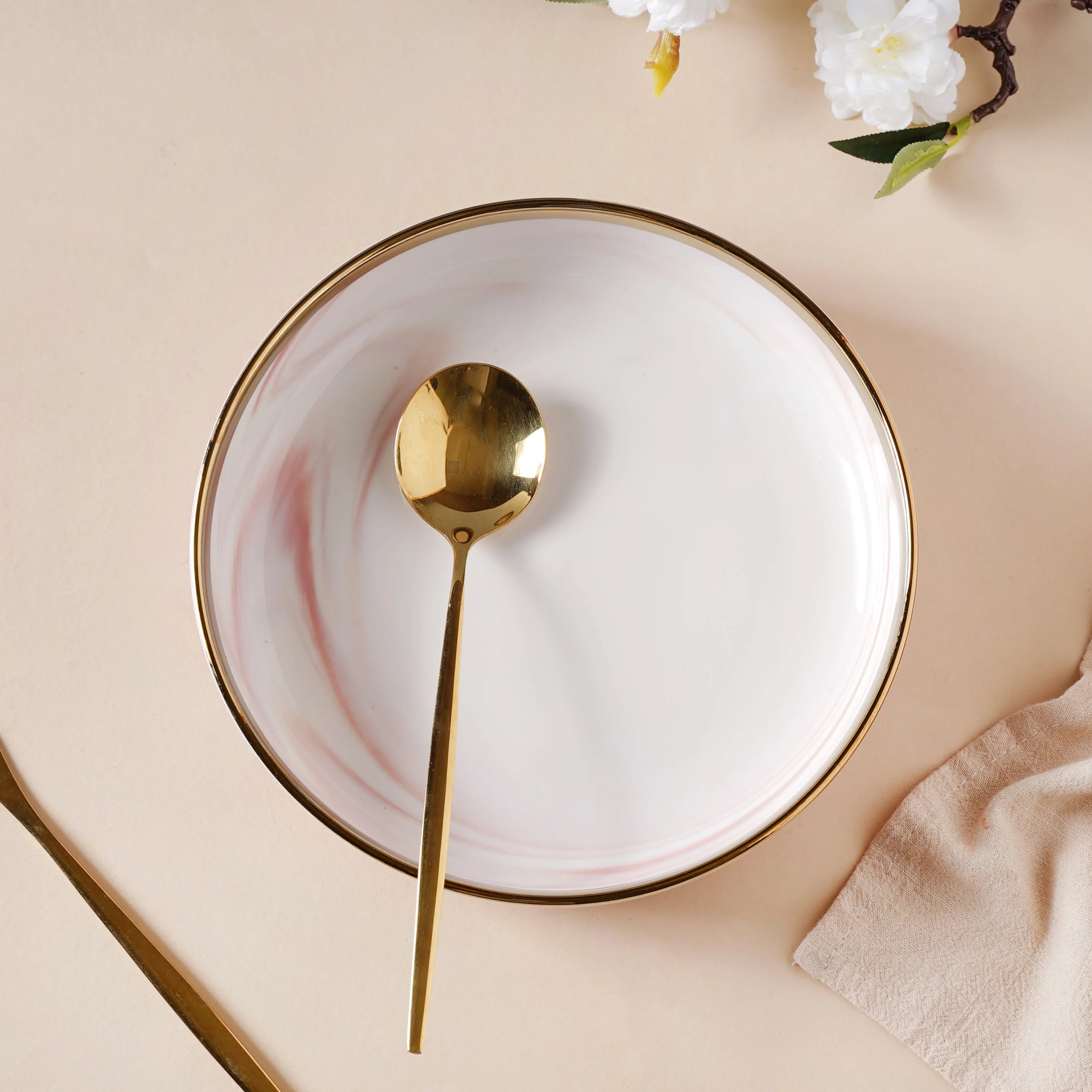 Pink Marble Deep Dish - Image 6