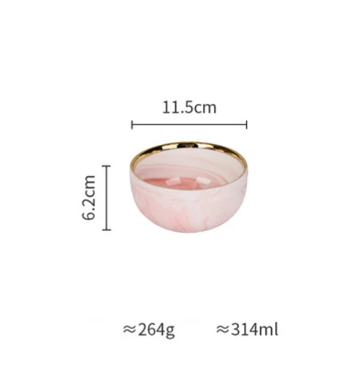 Pink Marble Bowls - Image 8