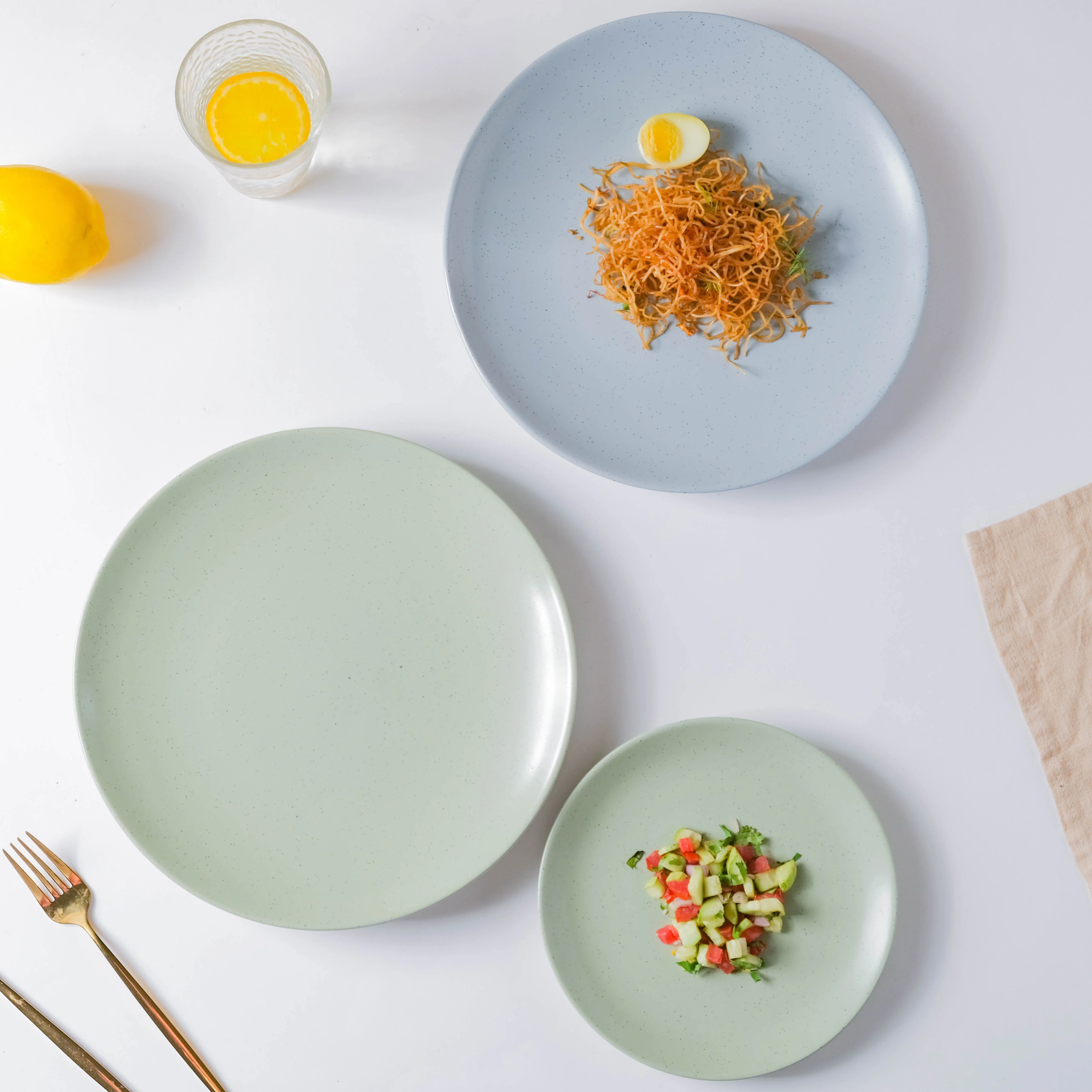 Pixie Glaze Snack Plate Green 8 Inch - Image 8