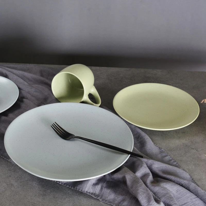 Pixie Glaze Snack Plate Green 8 Inch - Image 9
