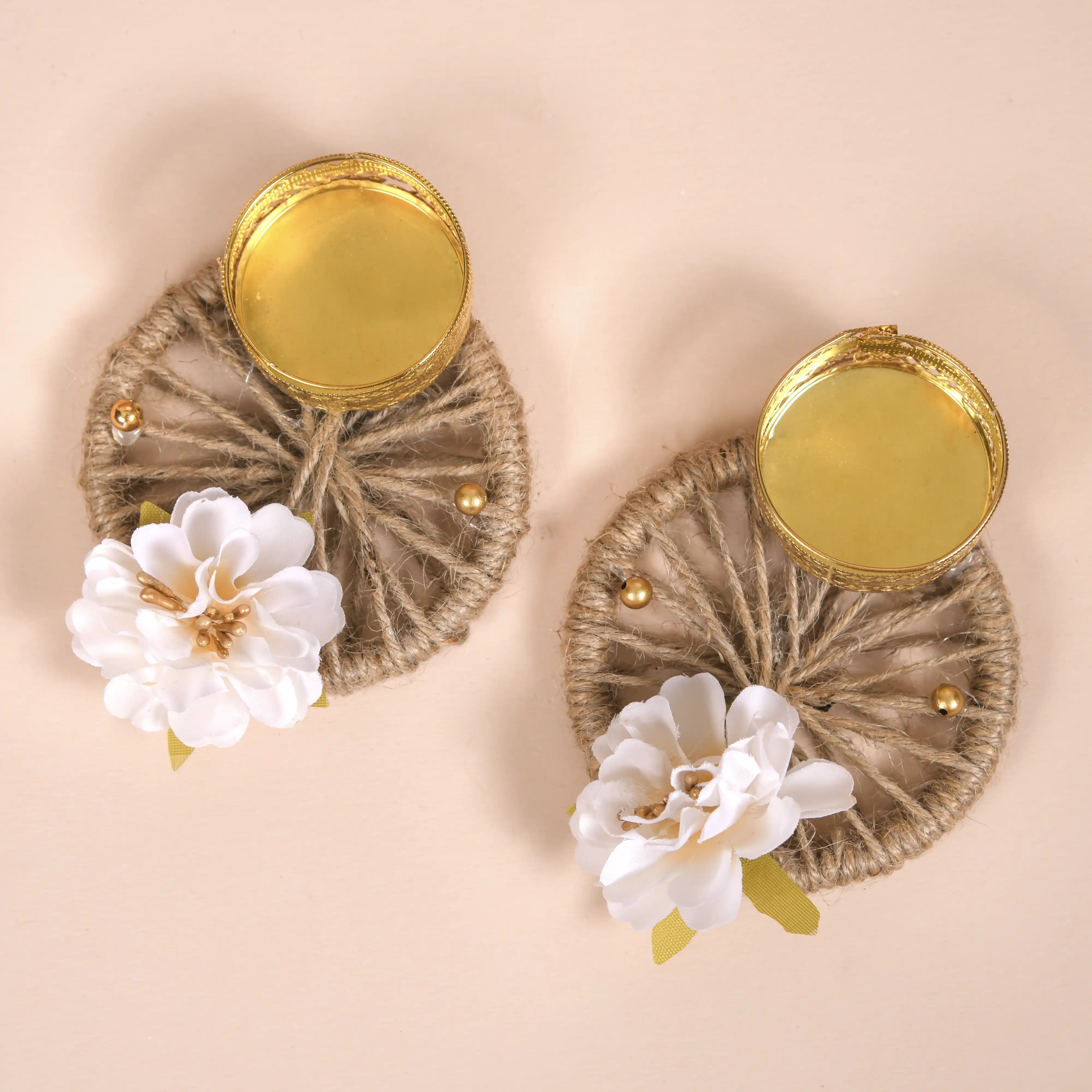Plates Tea Light Gift Set of 7 - Image 4