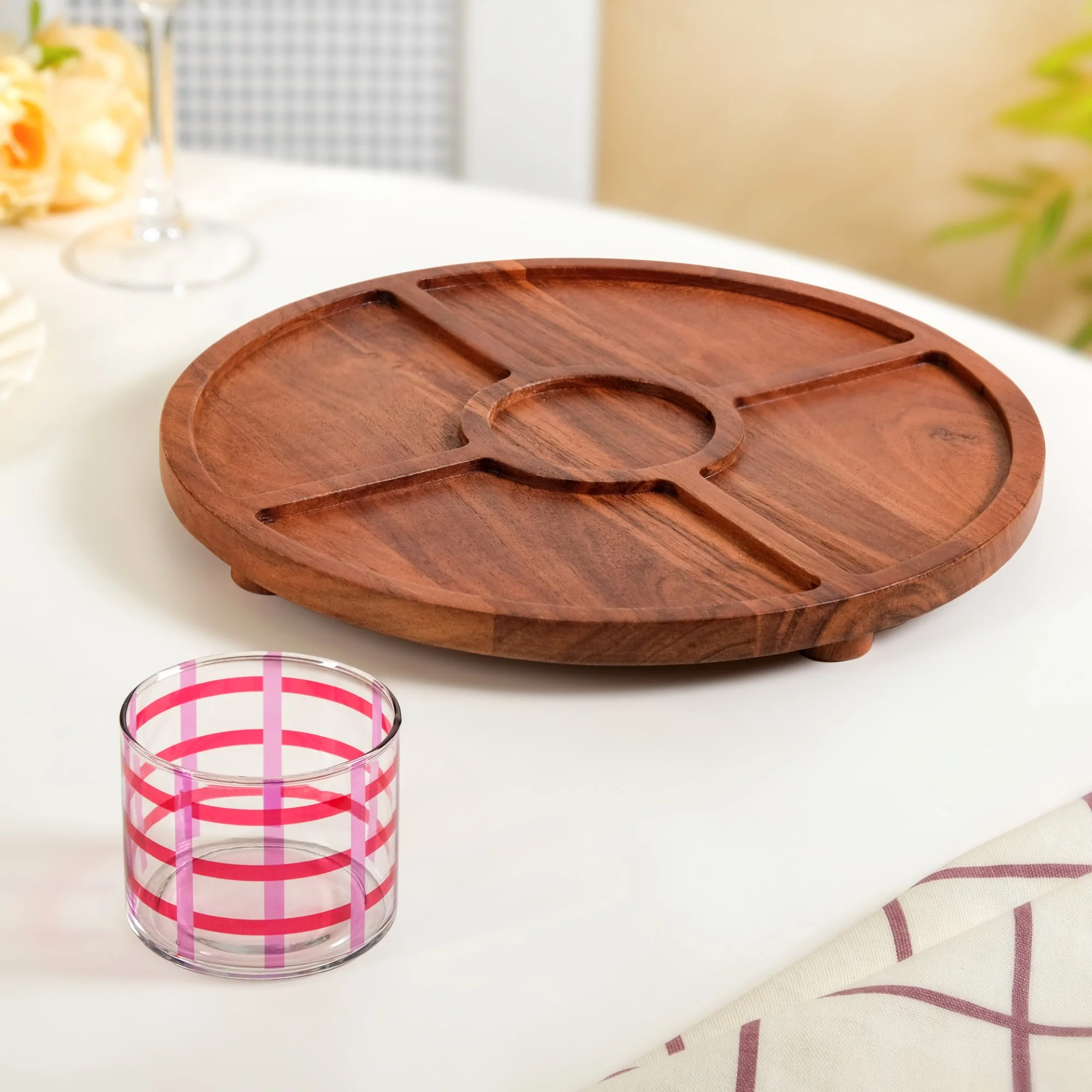 Platterazzi Serving Platter With Dip Bowl Set Of 2 - Image 3