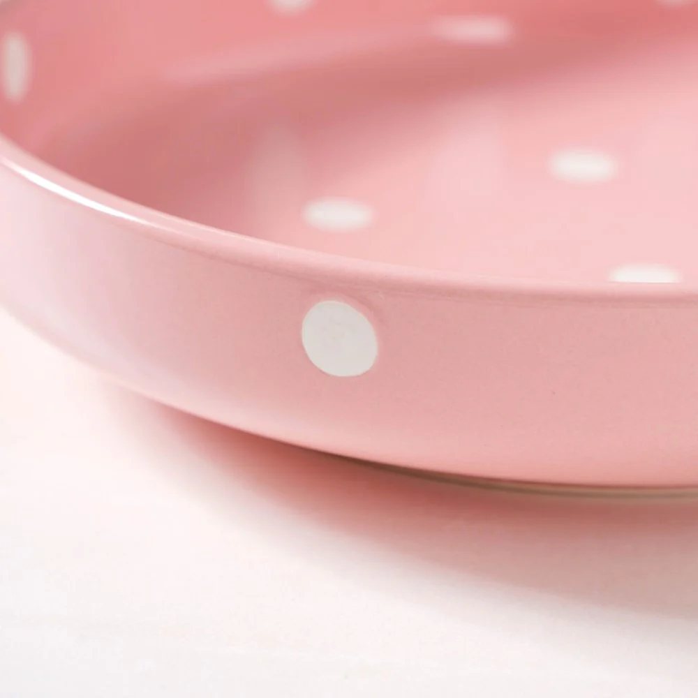 Polka Dots Round Deep Plate - Image 18